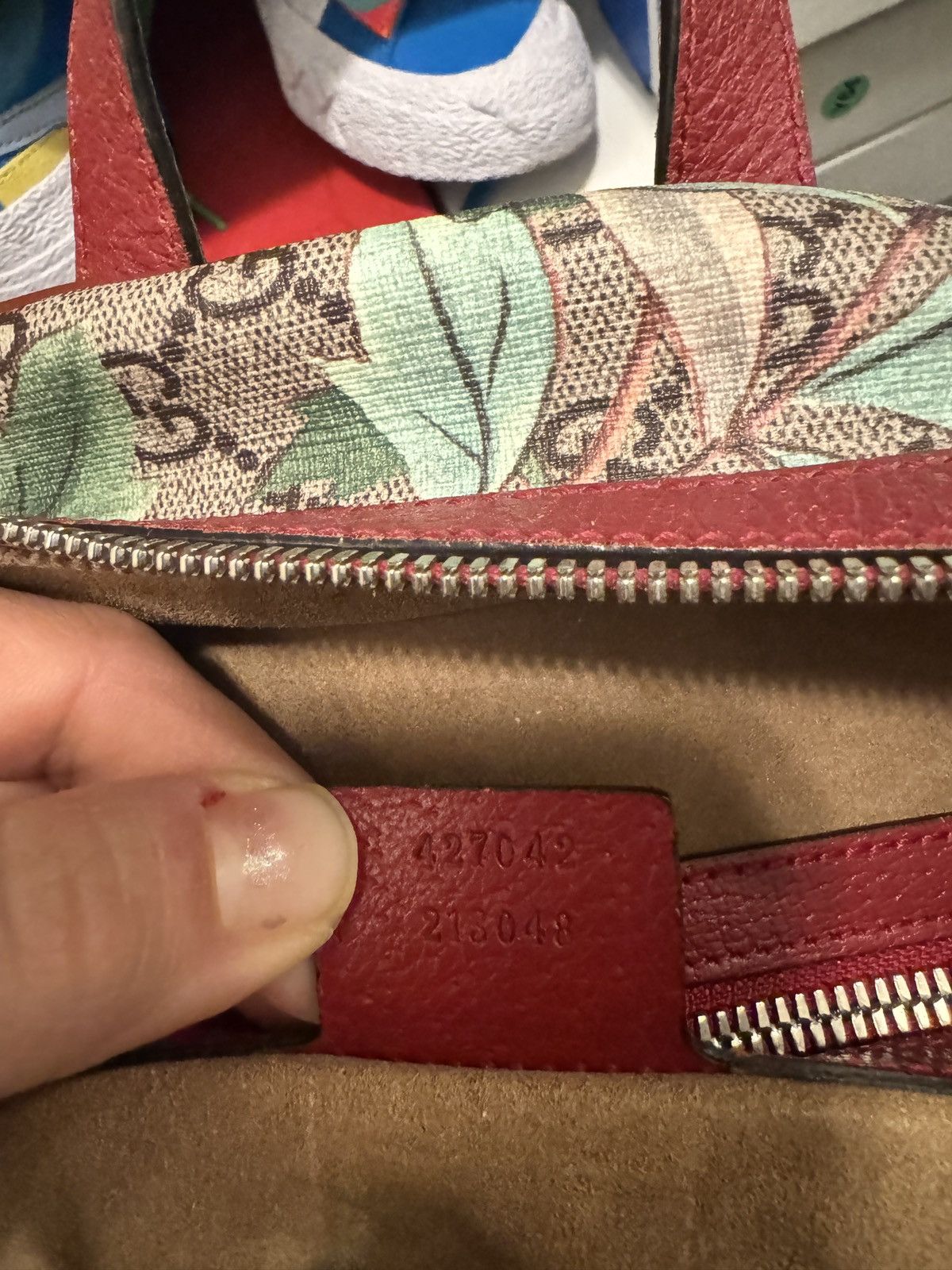 Gucci Gucci Red supreme canvas Size ONE SIZE - 10 Thumbnail
