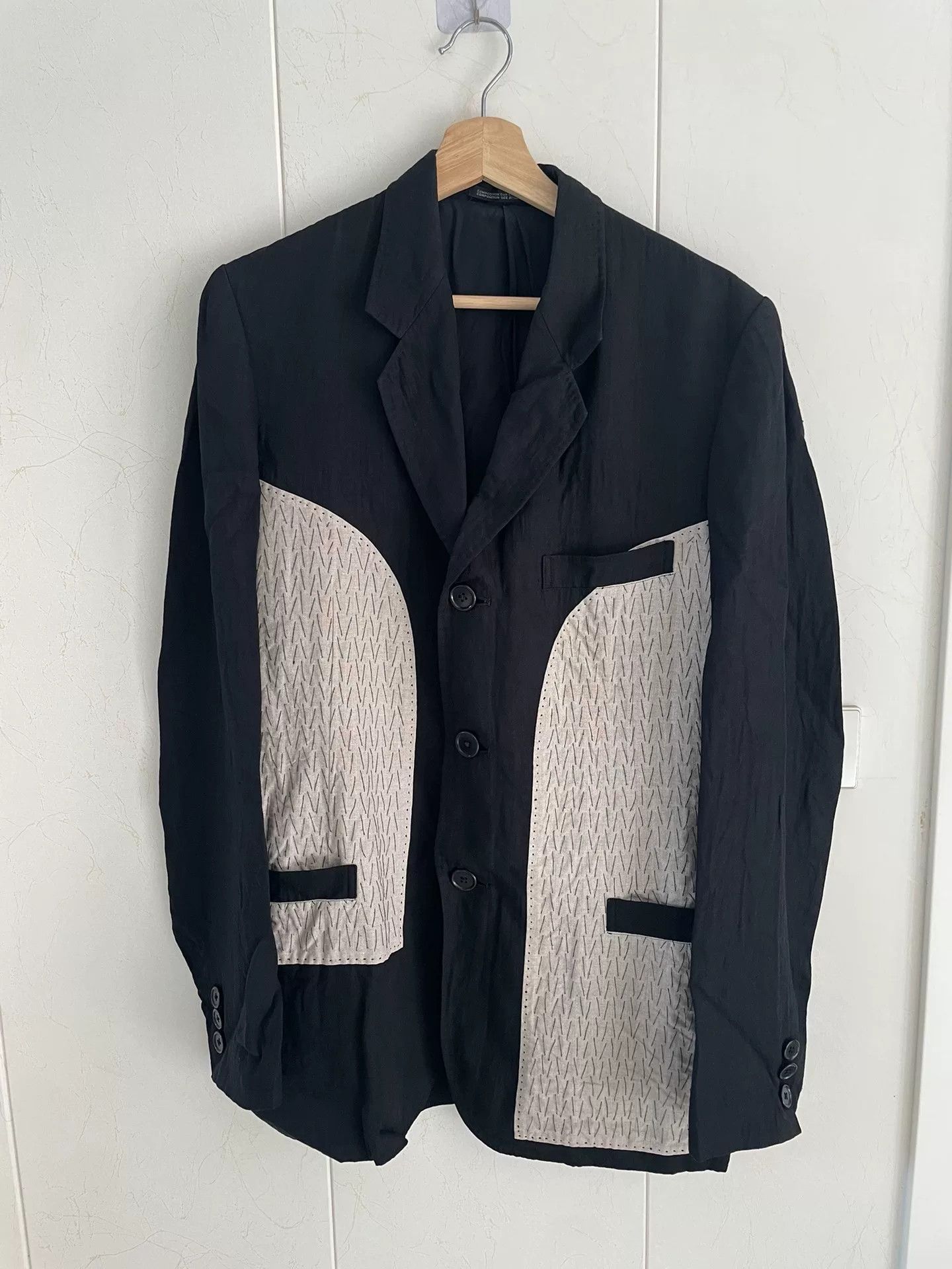 Yohji Yamamoto yohji yamamoto hand-stitched jacket Size US M / EU 48-50 / 2 - 1 Thumbnail