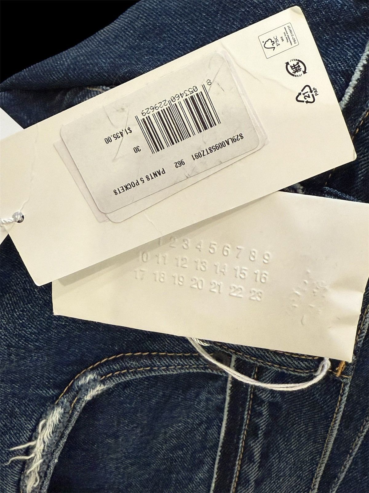 Maison Margiela Maison Margiela Pendleton distressed Selvedge Denim Size US 30 / EU 46 - 6 Thumbnail