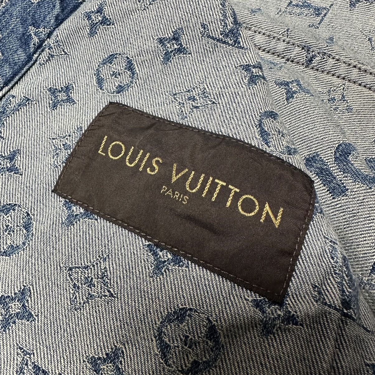 Louis Vuitton × Supreme Louis vuitton Supreme 54 mens monogram denim trucker jacket Size US L / EU 52-54 / 3 - 18 Thumbnail