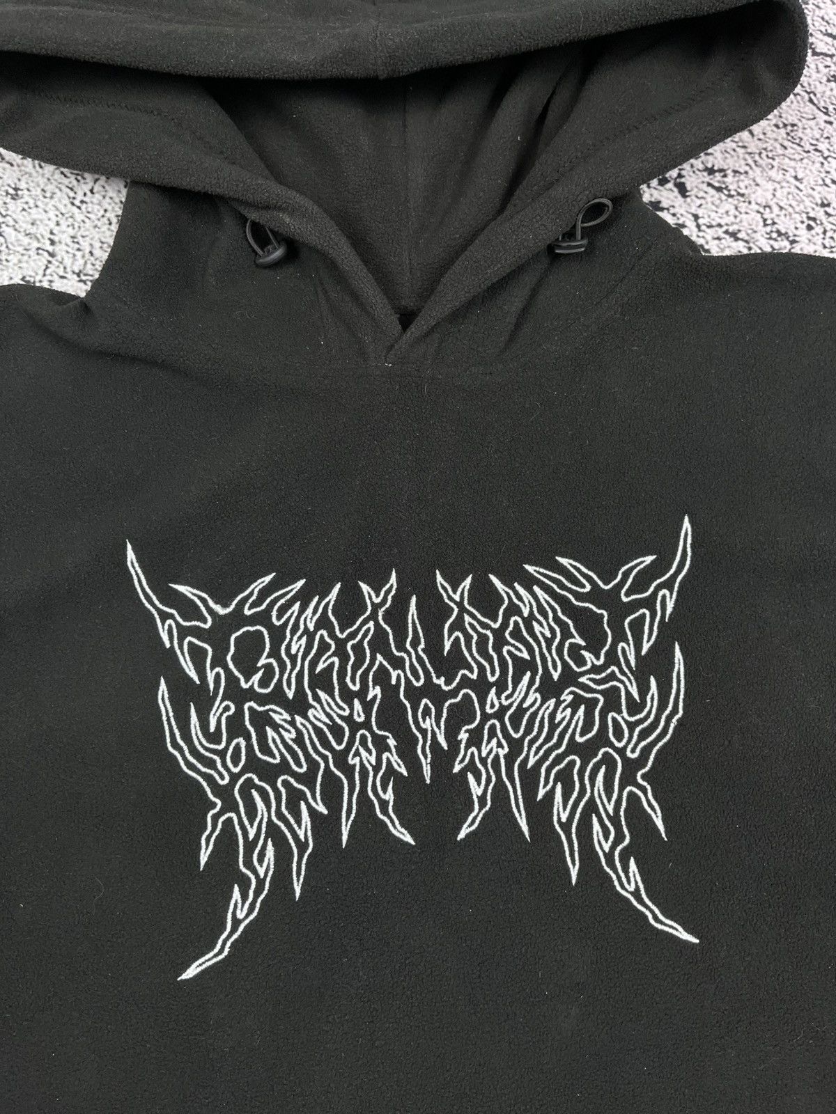 Japanese Brand Vintage Gothic Fleece Opium Hooded Vest Rock Rave Unisex Size US M / EU 48-50 / 2 - 4 Thumbnail