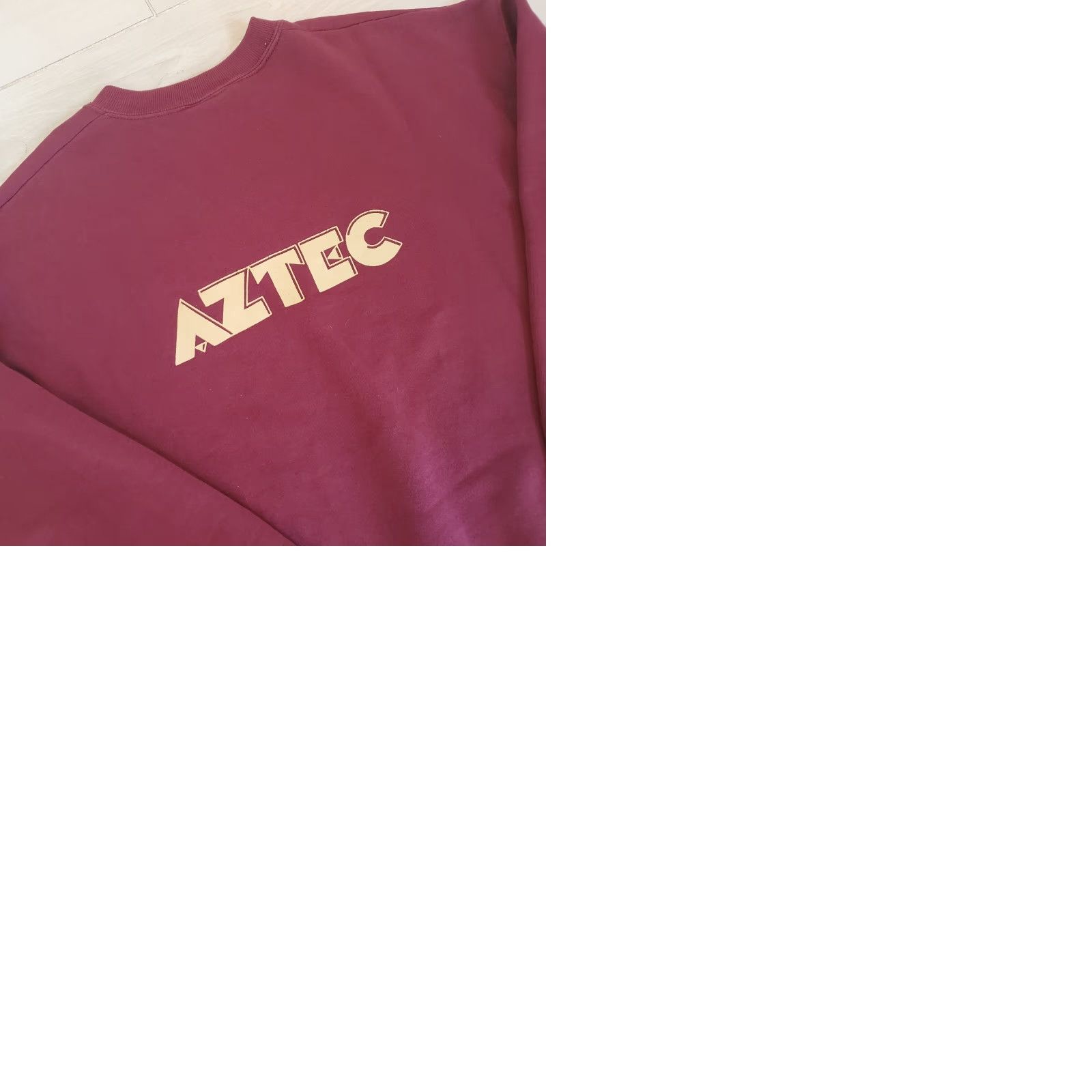 Lee VINTAGE Lee Sweatshirt Mens XL Maroon Crewneck Heavyweight Solid Aztec USA Sweatshirt Mens XL Maroon Crewneck Solid Aztec USA Size US XL / EU 56 / 4 - 9 Thumbnail