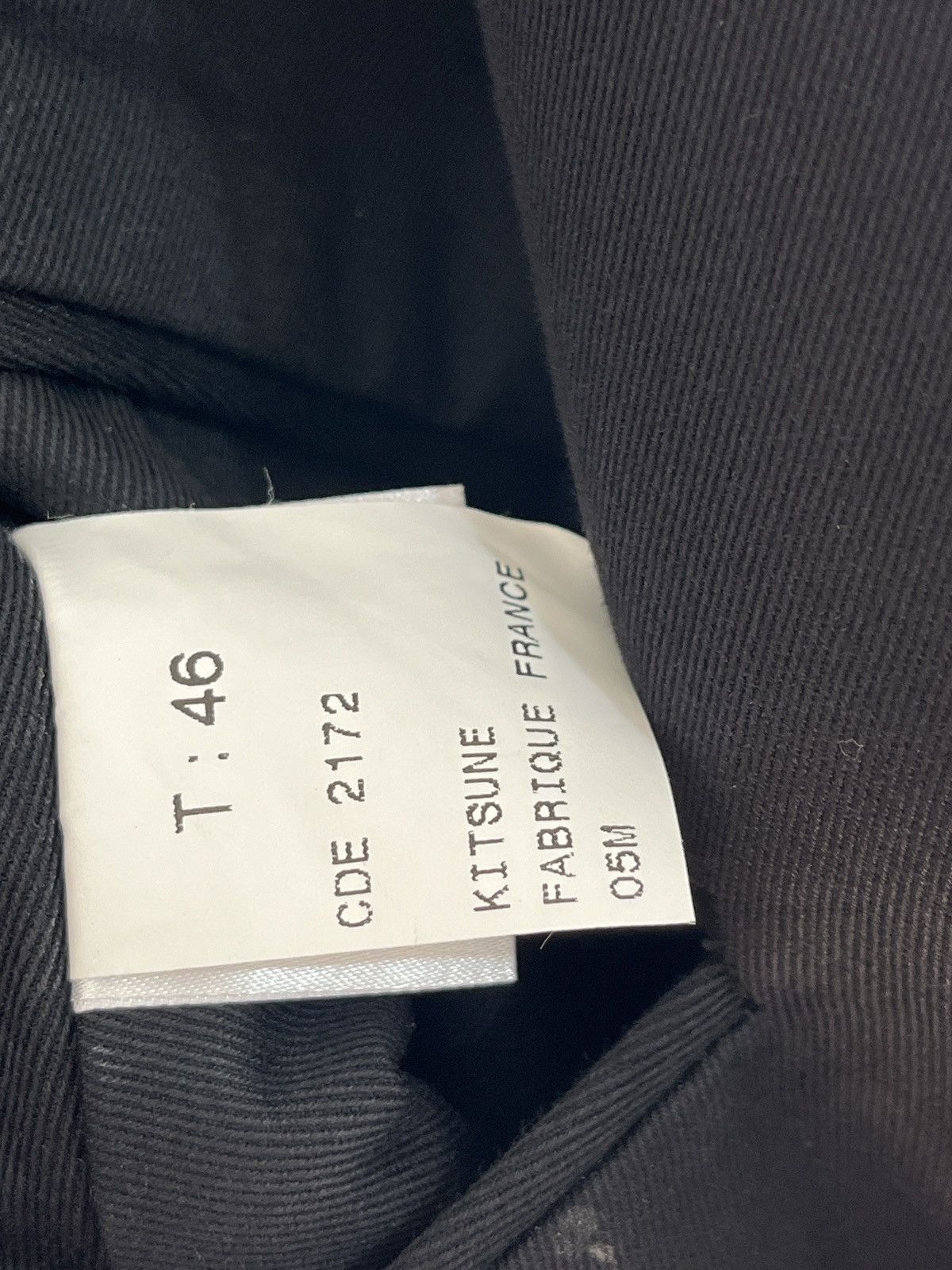 Maison Kitsune Telaxed Fit Twill Blazer Size 46R - 9 Thumbnail