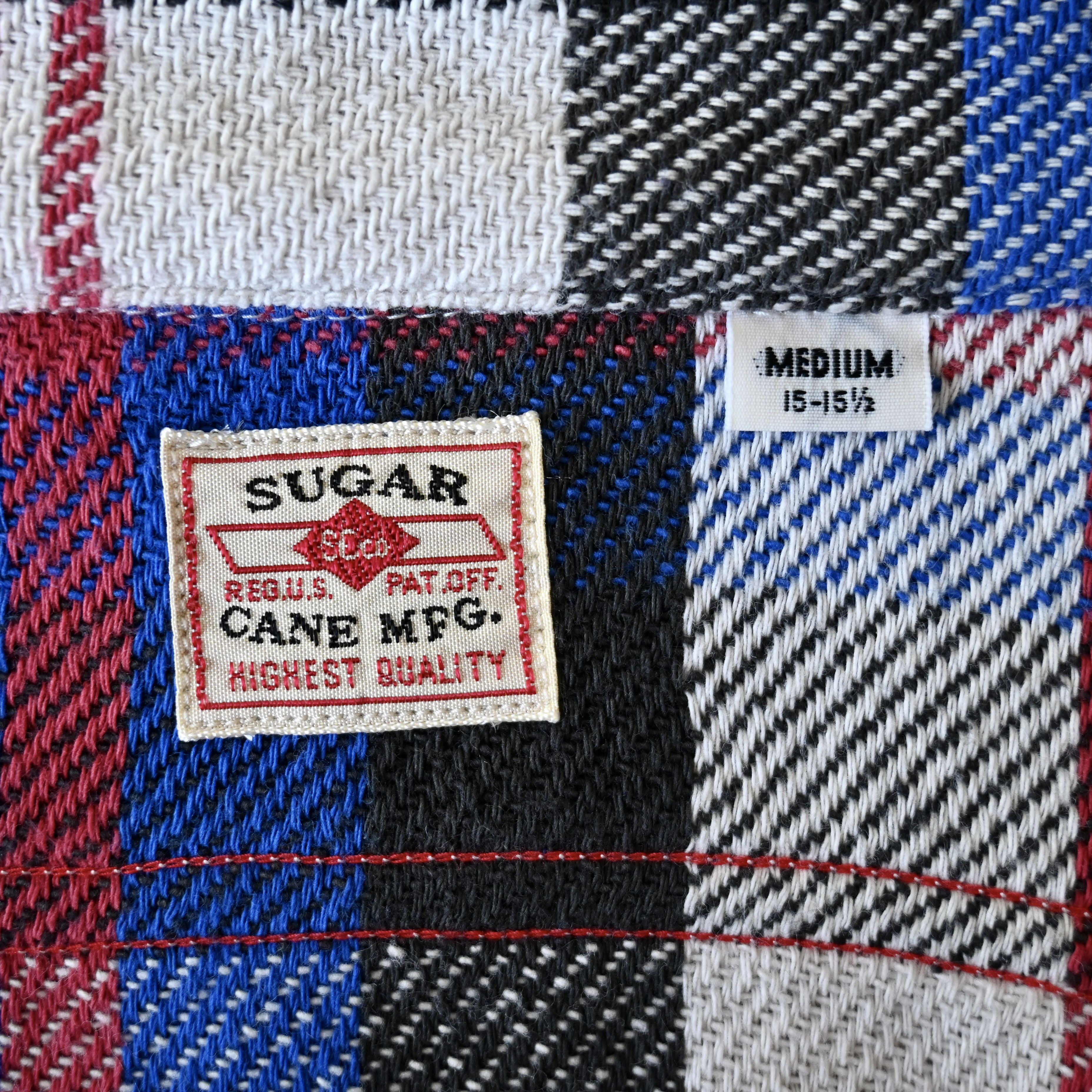 Sugar Cane Sugar Cane "Soft Twill" flannel work shirt, blue plaid, M Size US M / EU 48-50 / 2 - 11 Thumbnail