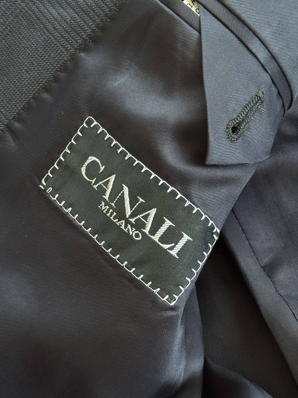 Canali Canali 54R blazer casual button up light jacket Checkered Size 54R - 11 Thumbnail