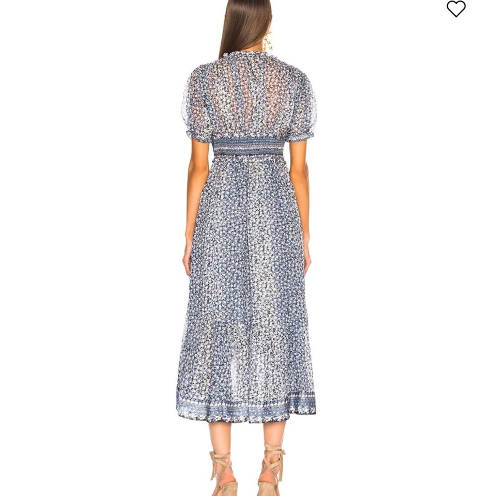 Ulla Johnson Ulla Johnson Evania Dress – Sky Blue – Size 4 – EUC Size S / US 4 / IT 40 - 3 Thumbnail