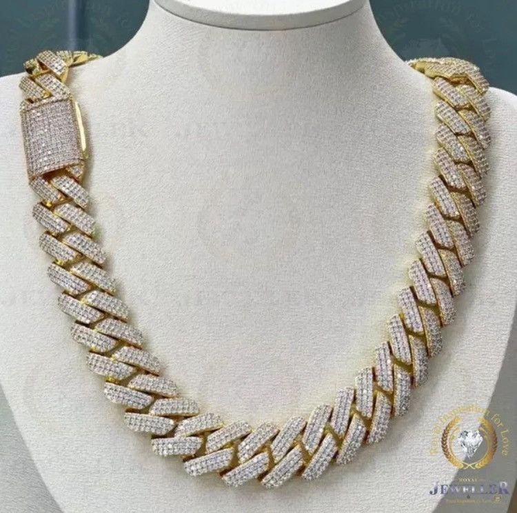Other Gold Moisannite Chain Size ONE SIZE - 1 Thumbnail