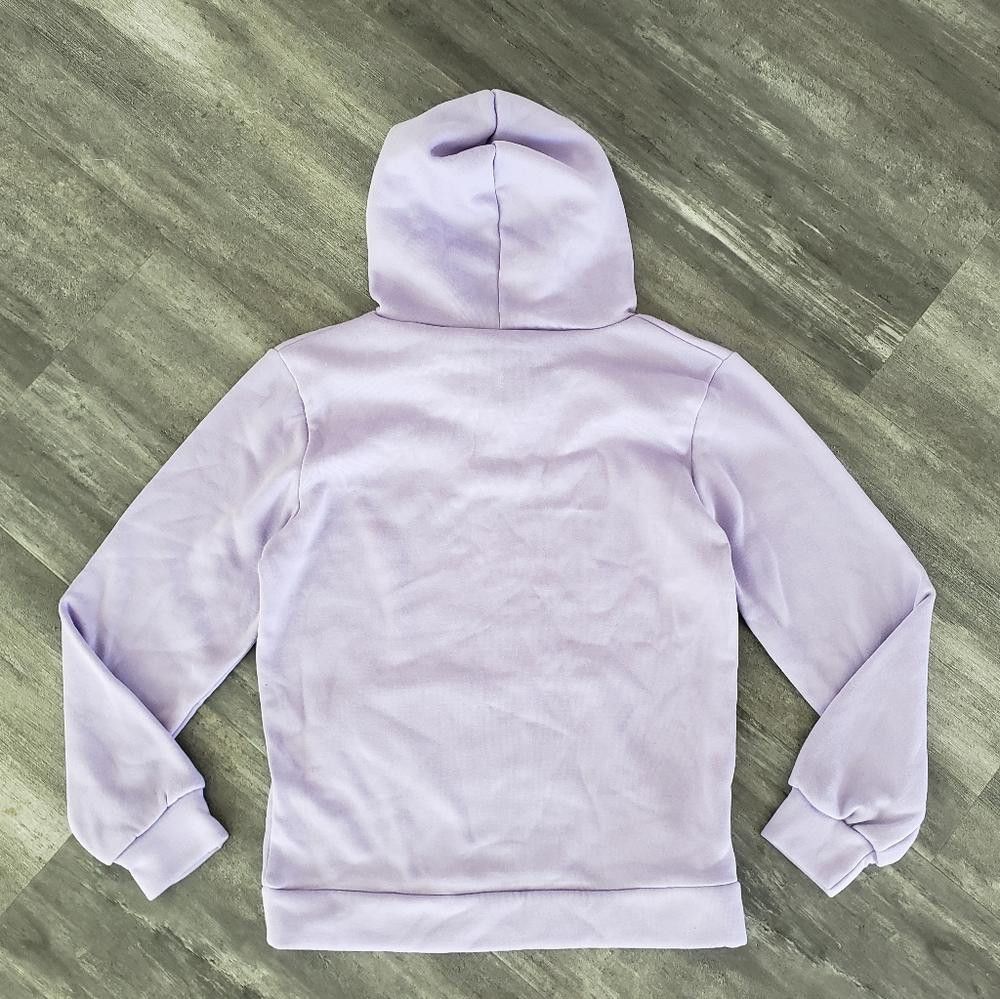 Shein Light Purple Basic Hoodie Long Sleeve Size 28" / US 6 / IT 42 - 2 Thumbnail