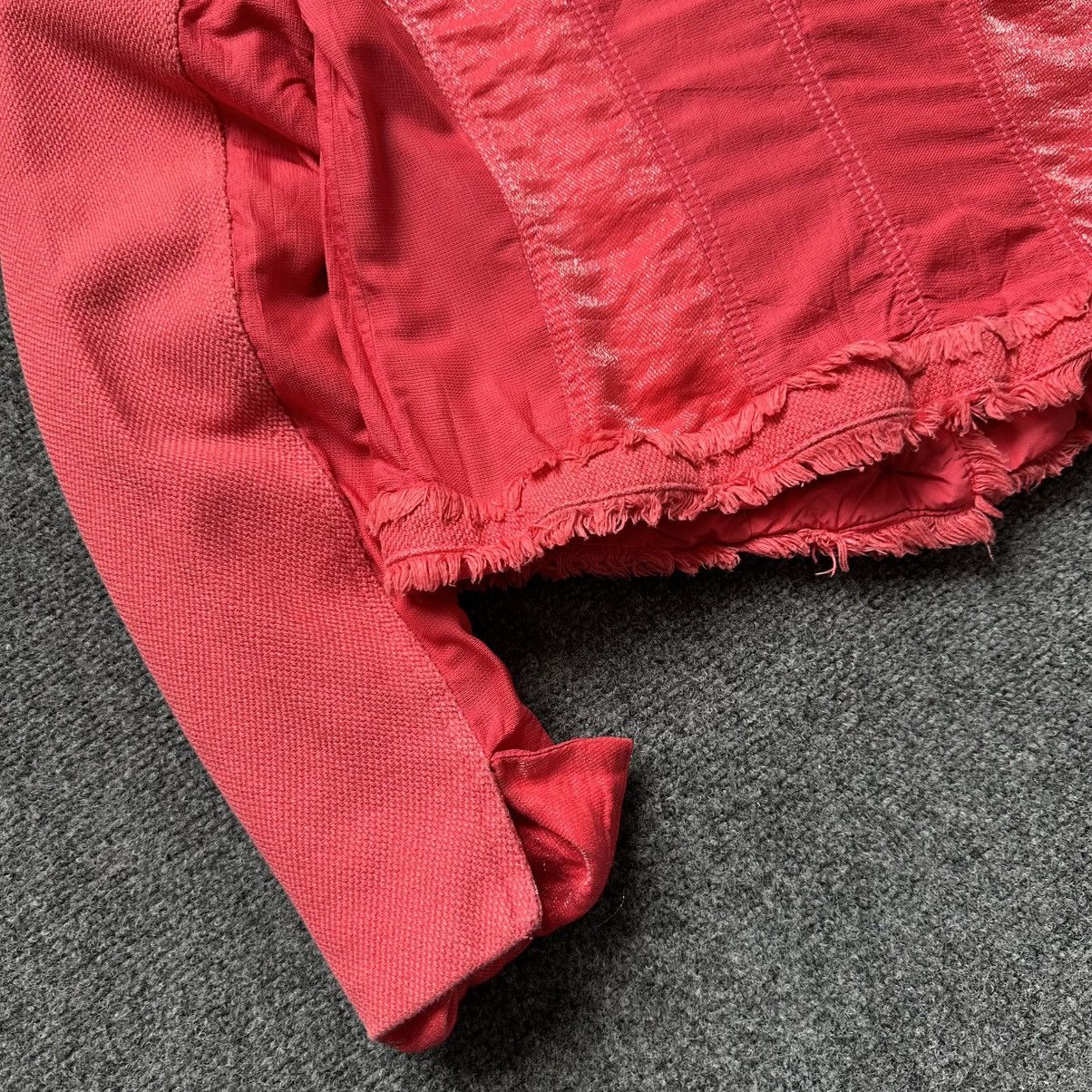 Lost Boys Archives VTG Women’s Denim Jacket Biba Size 36 Coral Japan Style Punk Size S / US 4 / IT 40 - 16 Thumbnail