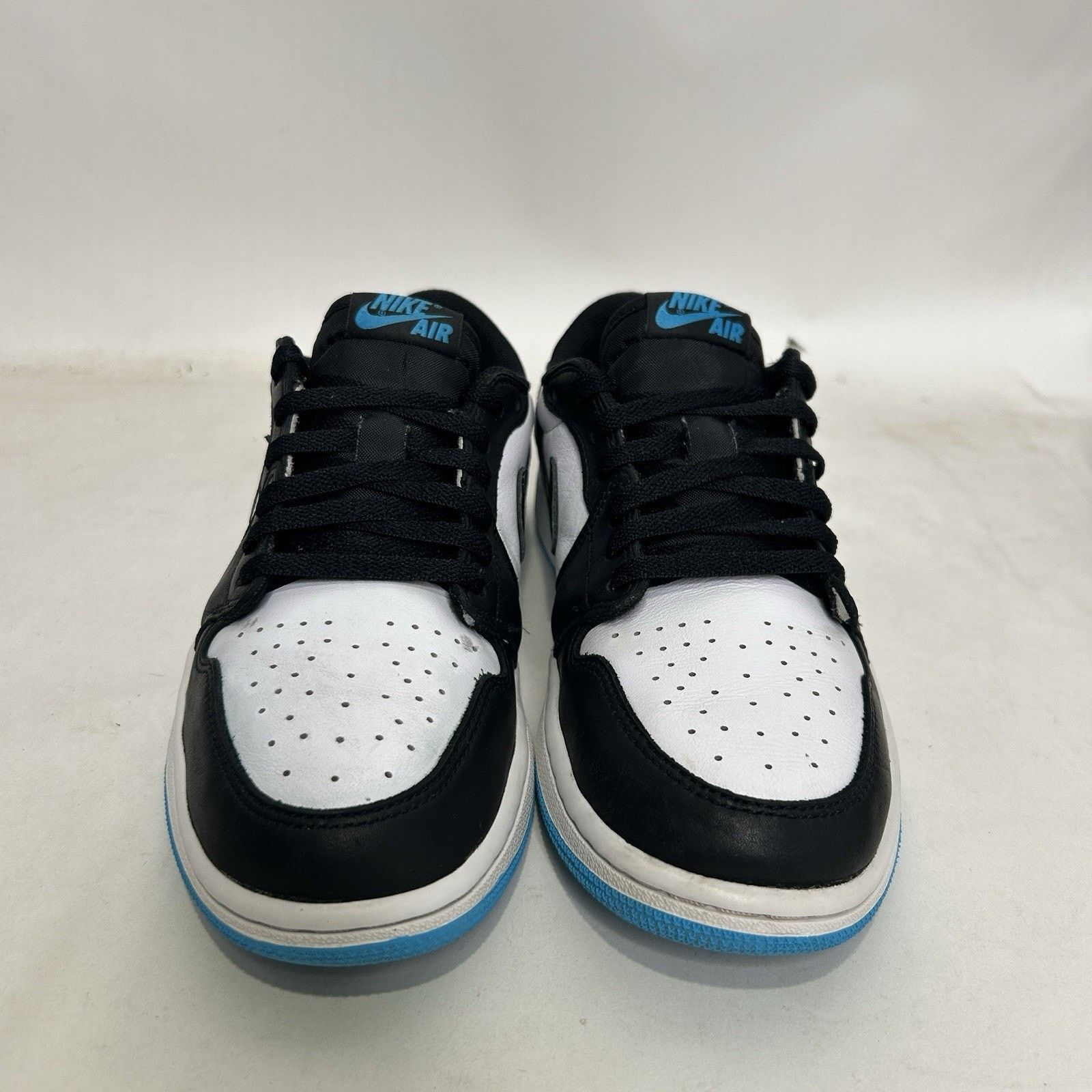 Jordan Brand Nike Air Jordan 1 Low OG WMNS UNC/Powder Blue” Size US 9.5 / IT 39.5 - 2 Thumbnail