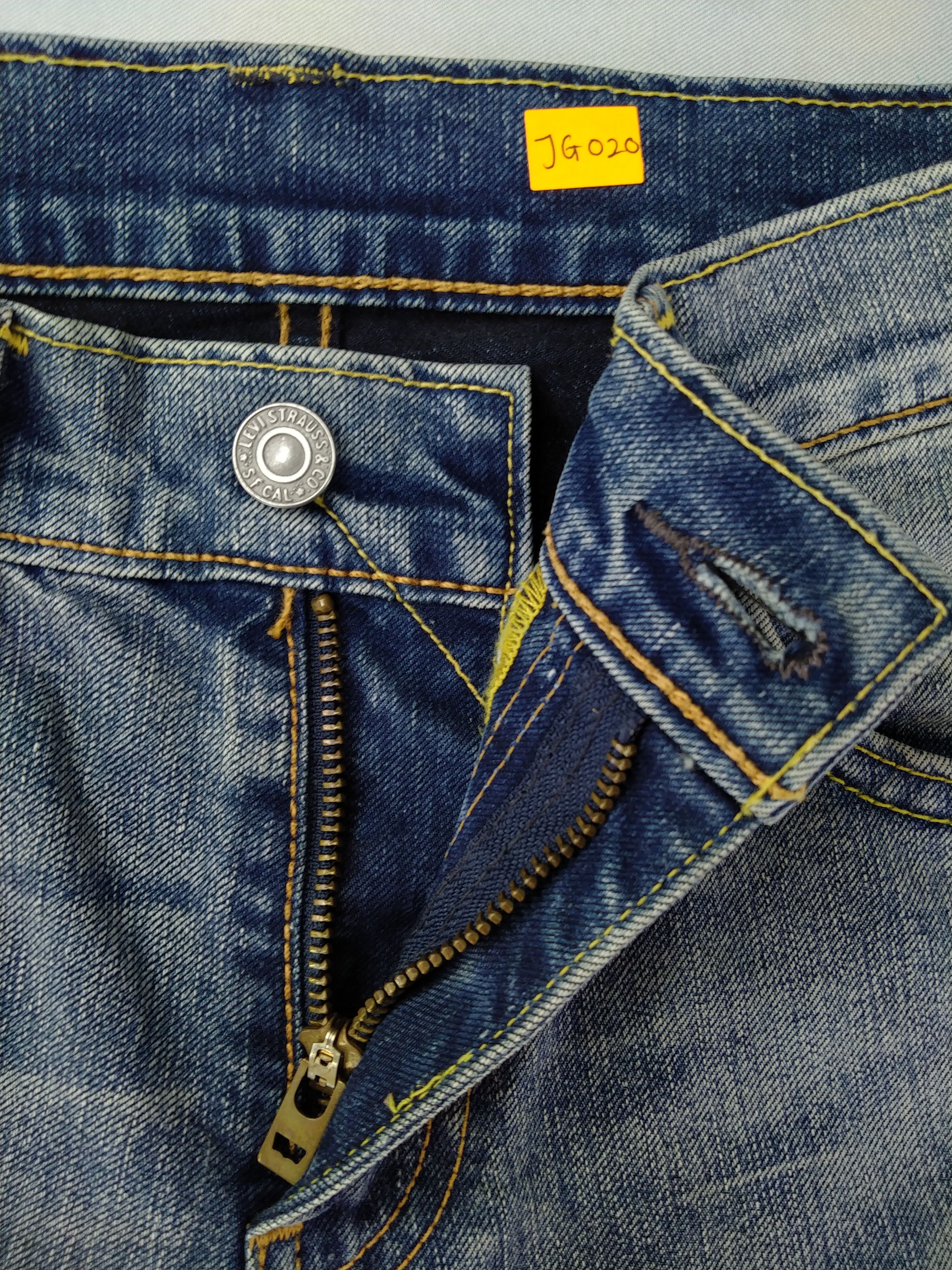 Levi's Blue/Indigo Distressed Vintage Levi's 511 29x31 Denim -JG020 Size US 29 - 6 Thumbnail