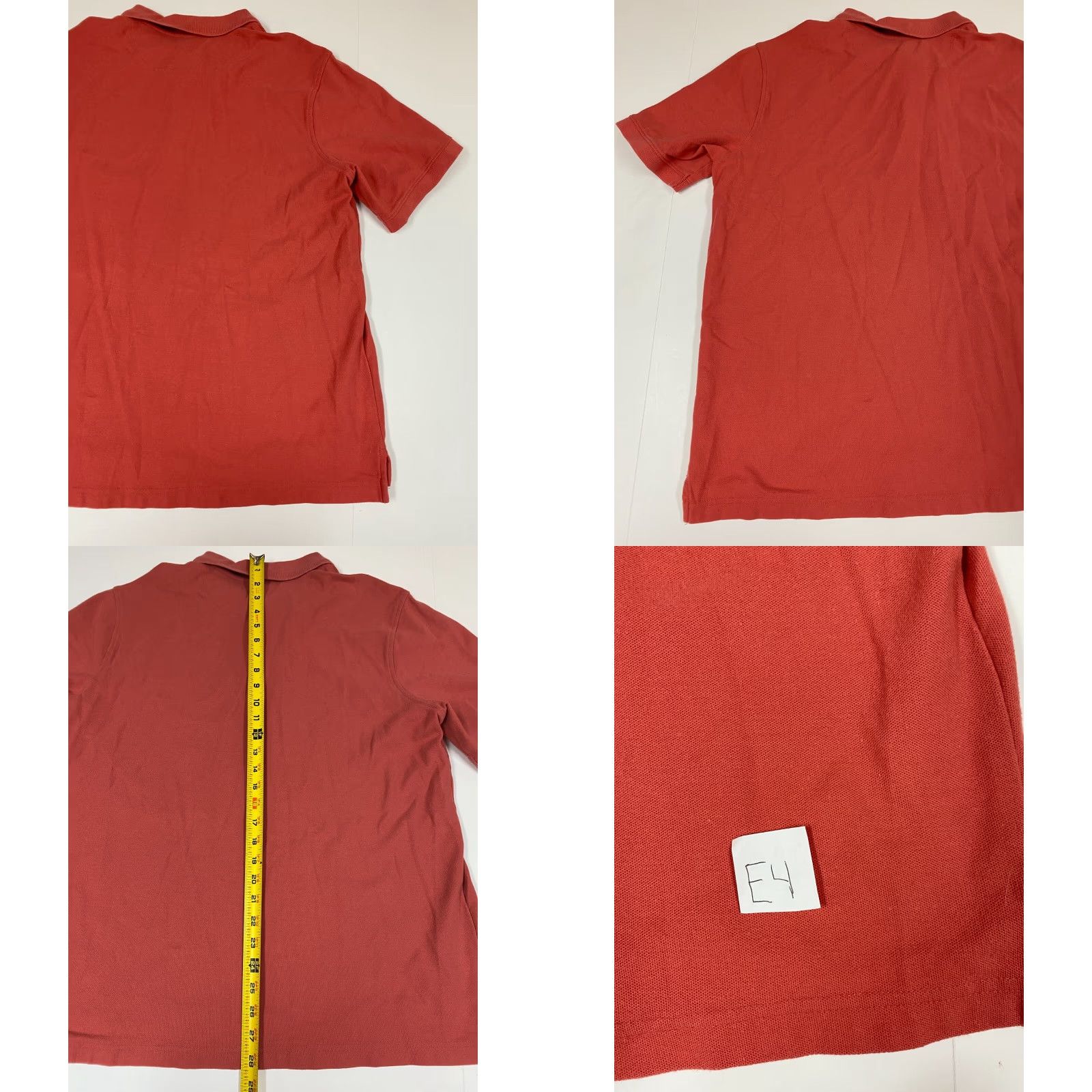 Croft & Barrow Croft & Barrow Polo Shirt MEns Large Pink Solid Short Sleeve Collared Logo Classic Golf Men’s Shirt Size US L / EU 52-54 / 3 - 8 Thumbnail