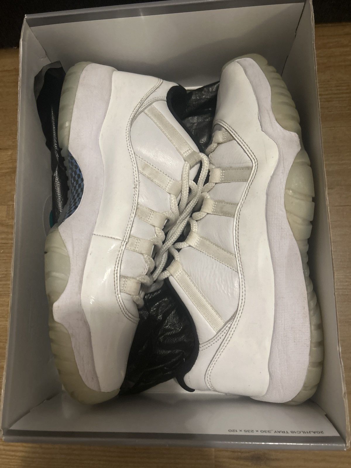 Jordan Brand × Nike Jordan 11 Low Legend Blue Size US 11.5 / EU 44-45 - 1 Thumbnail