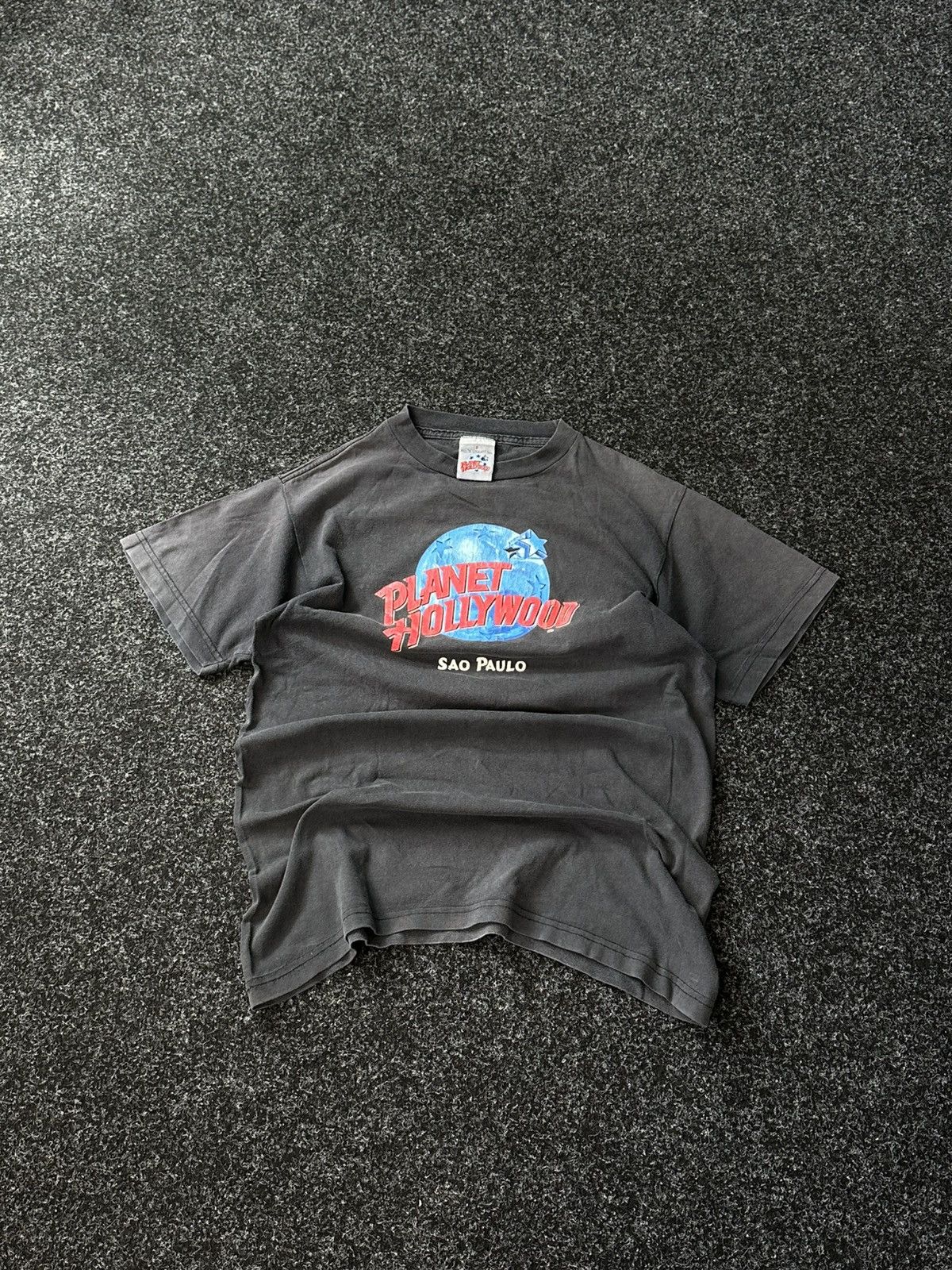 Planet Hollywood × Vintage 🚨Vintage 90s Planet Hollywood SAN PAULO RARE t shirt Size US S / EU 44-46 / 1 - 1 Thumbnail