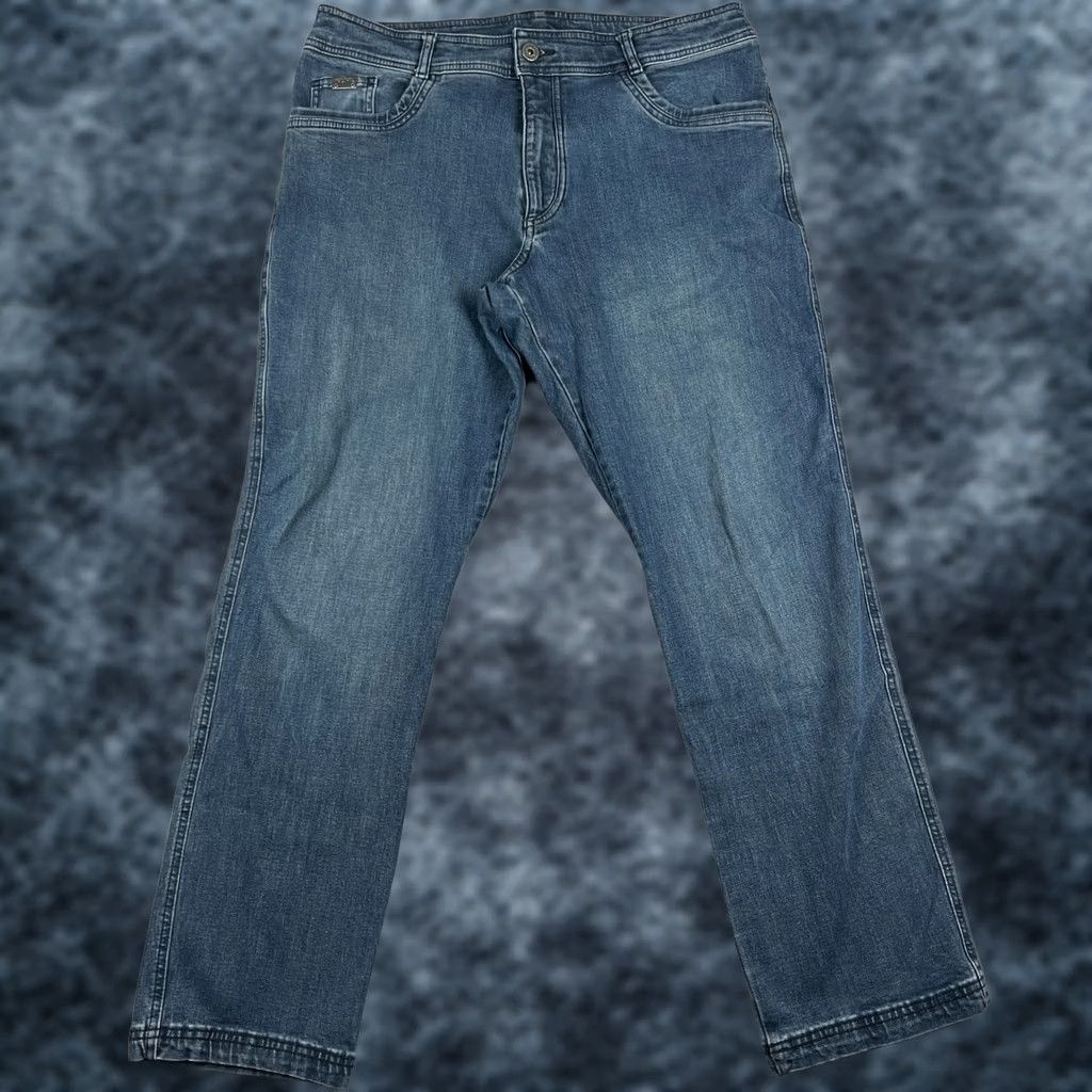 Denime Kuhl Klassik Fit Denim Jeans Stretch Hiking 38x32 Mens Blue Indigo Pants Jeans Size US 38 / EU 54 - 1 Thumbnail
