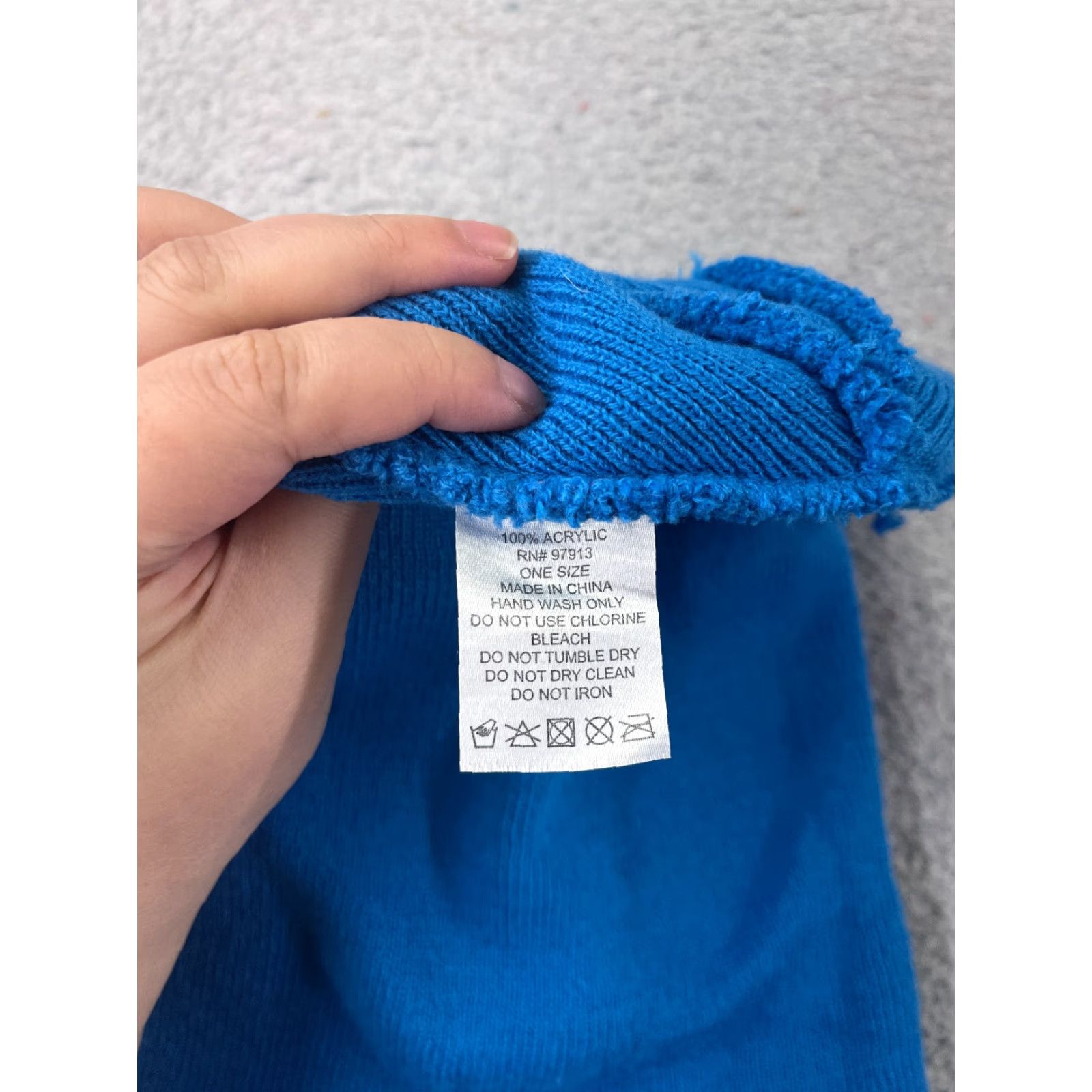 Nikon Ikon Pass Beanie Toque Adult One Size Blue Knit 100% Acrylic Ski Snowboard Mens Womens Unisex Adults Beanie Blue Ikon Pass Size ONE SIZE - 6 Thumbnail