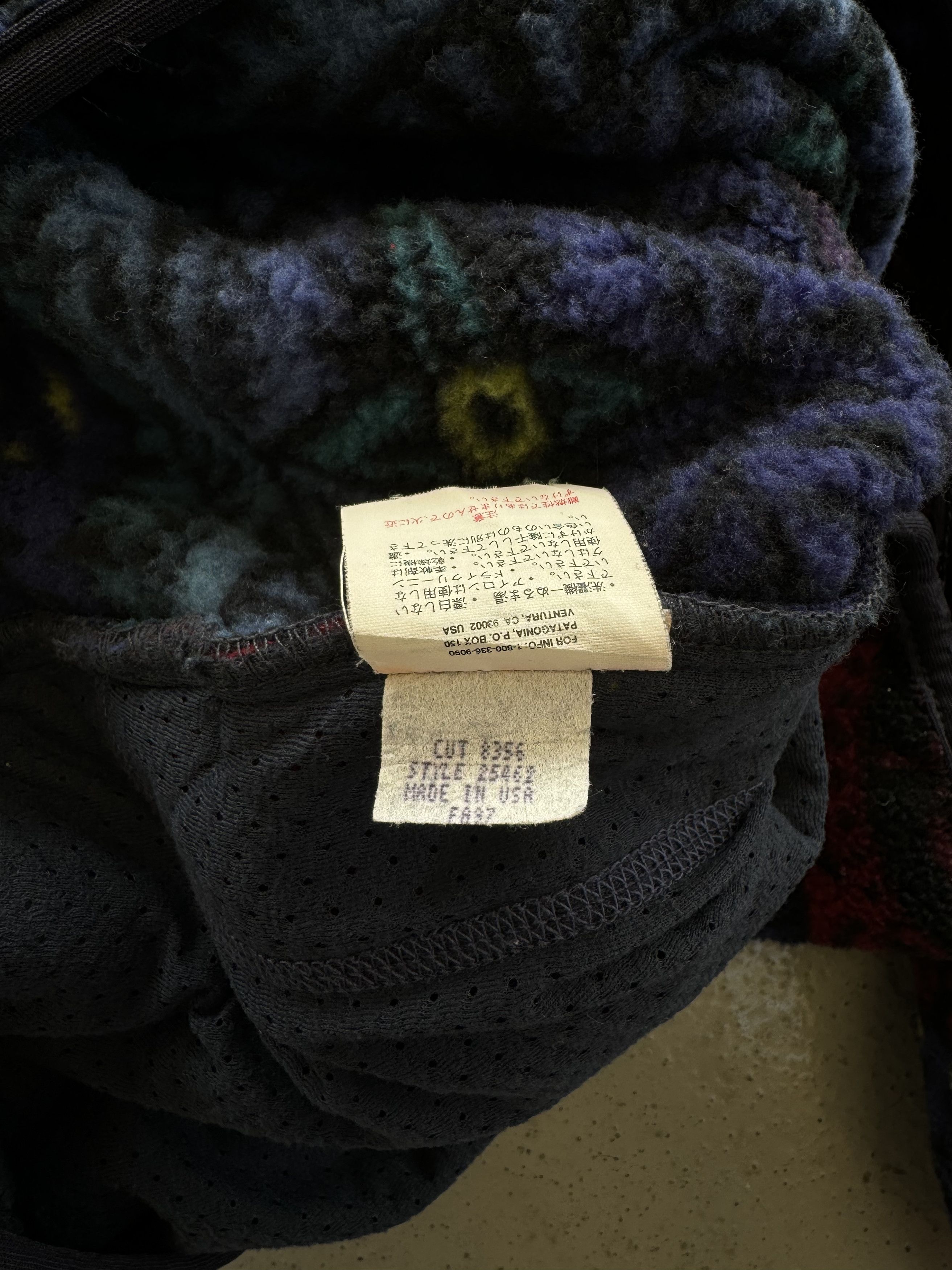 Patagonia PATAGONIA Fall 97 Synchilla Snap T Tradewinds Blueberry RARE Size US M / EU 48-50 / 2 - 6 Thumbnail