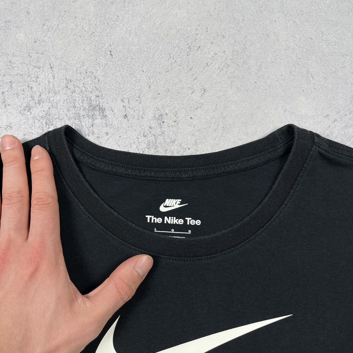 Nike Nike double swoosh drill y2k big logo tee Size US L / EU 52-54 / 3 - 8 Thumbnail