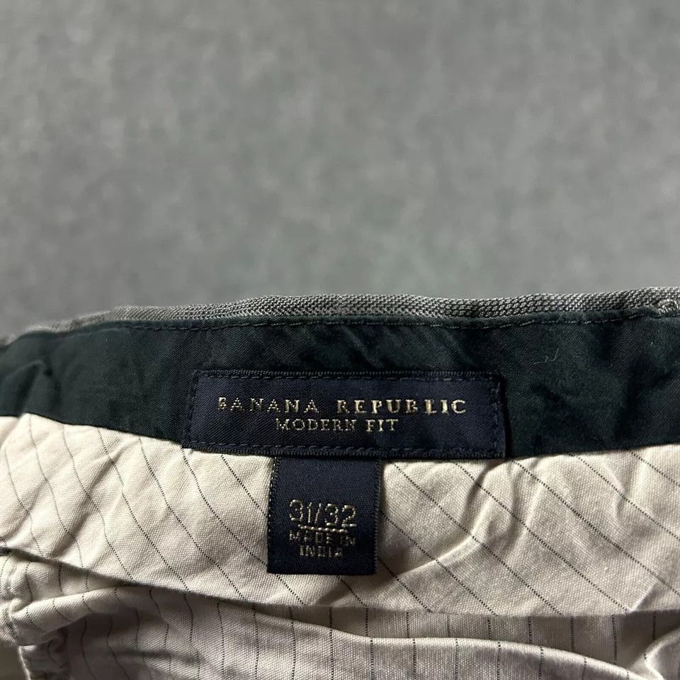 Banana Republic Banana Republic Pants Mens 31/32 Glen Check Modern Fit Size US 31 - 6 Thumbnail
