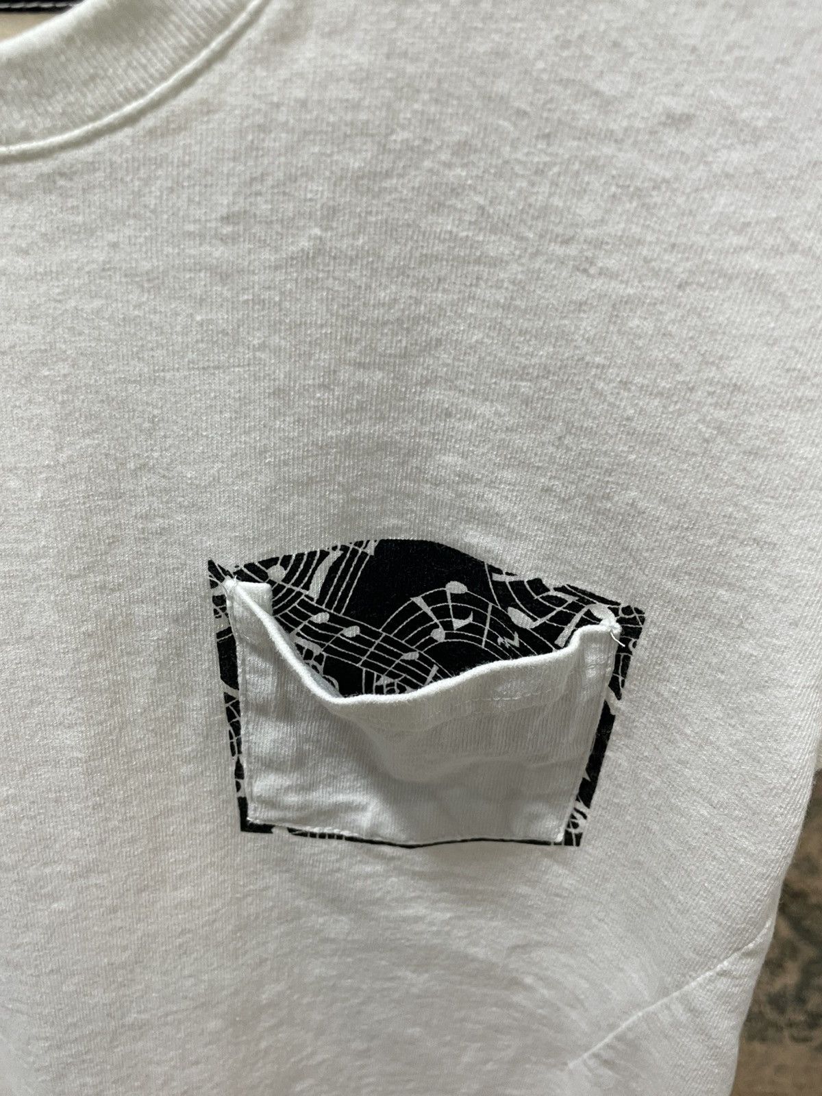 Number (N)ine Number (N)ine Denim Music Pocket Tee Size US S / EU 44-46 / 1 - 4 Thumbnail