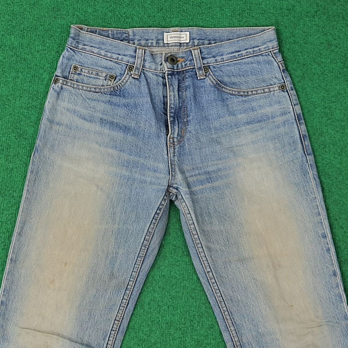 Hysteric Glamour Vintage Hysterics Raider Japan Custom Logo Jeans C258N6 Size US 27 - 5 Thumbnail