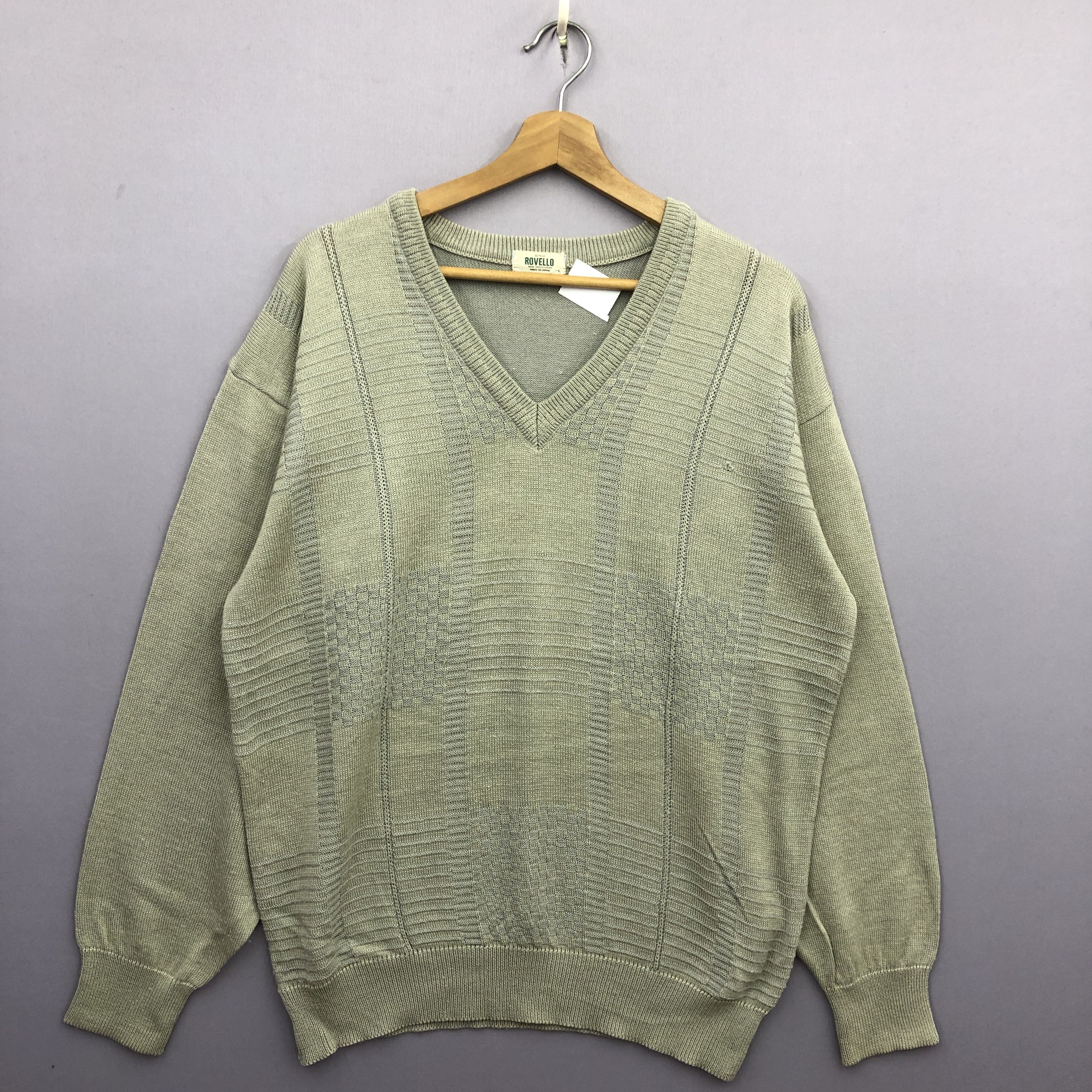 Homespun Knitwear Vintage Sweater Japanese Knit Casual 90s Hype Rare Size US L / EU 52-54 / 3 - 1 Thumbnail