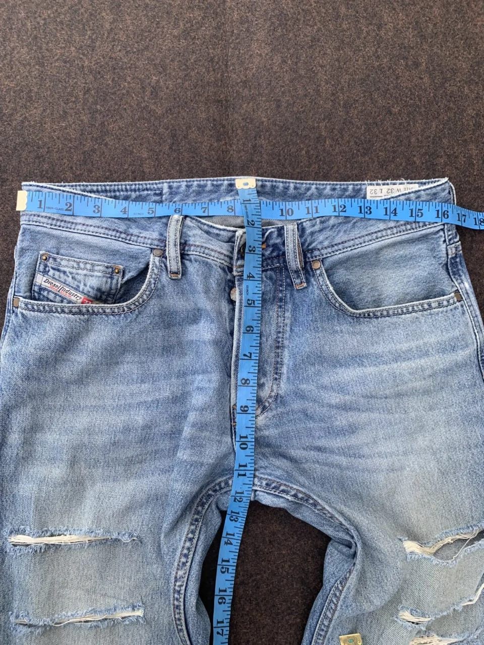 Diesel Vintage Distressed Diesel Industry jeans. Size US 32 / EU 48 - 5 Thumbnail