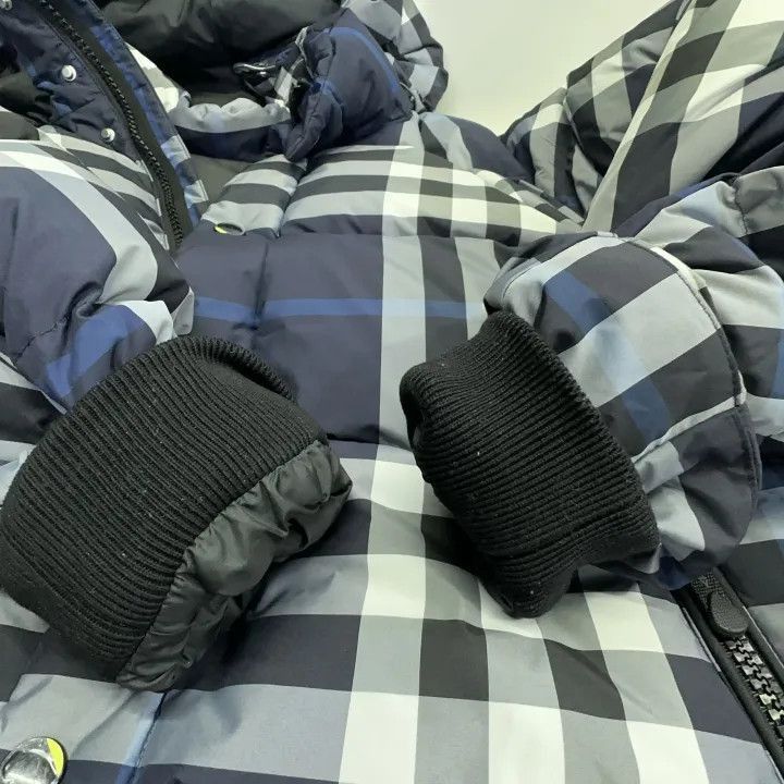 Burberry Burberry Burberry Night Check Hooded Down Jacket-2507 Size US S / EU 44-46 / 1 - 8 Thumbnail
