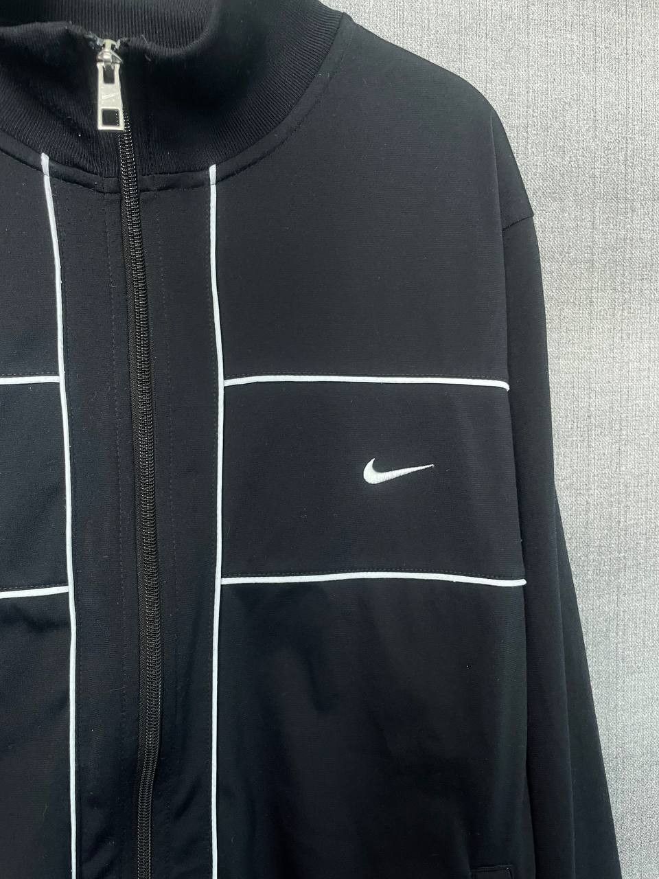 Other Vintage Nike Y2K Black Drill Track Jacket Size US L / EU 52-54 / 3 - 3 Thumbnail