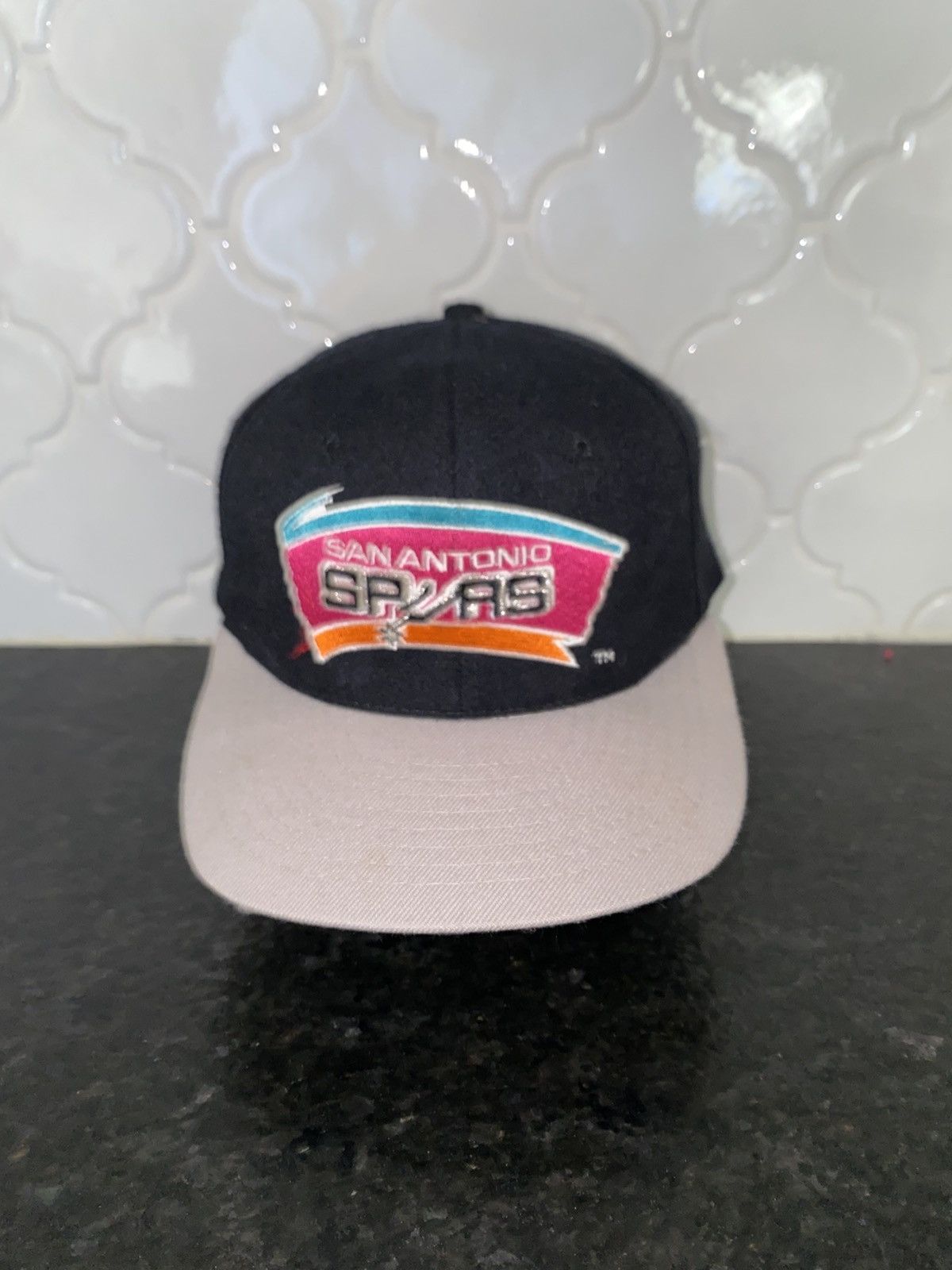 NBA Vintage 90s wool San Antonio spurs logo snapback Size ONE SIZE - 1 Thumbnail