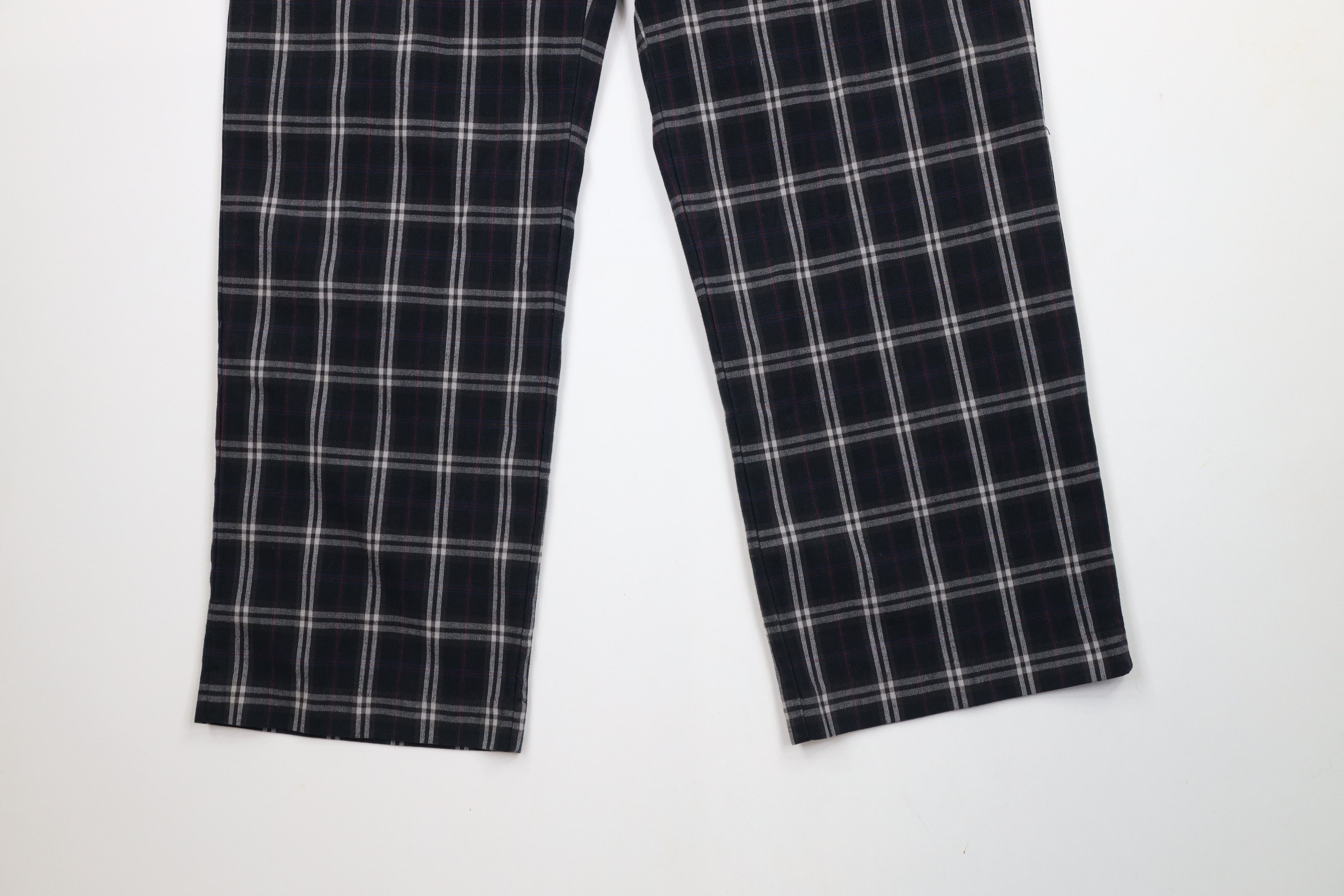 Vintage Vintage 90s Y2K Streetwear Baggy Wide Leg Chino Pants Plaid Size US 36 / EU 52 - 4 Thumbnail