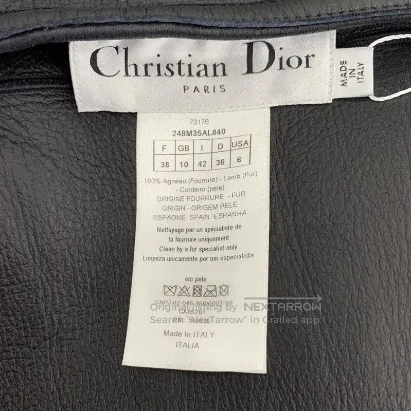 Other Dior Black Wool Women's Coat Size S . Size S / US 4 / IT 40 - 6 Thumbnail