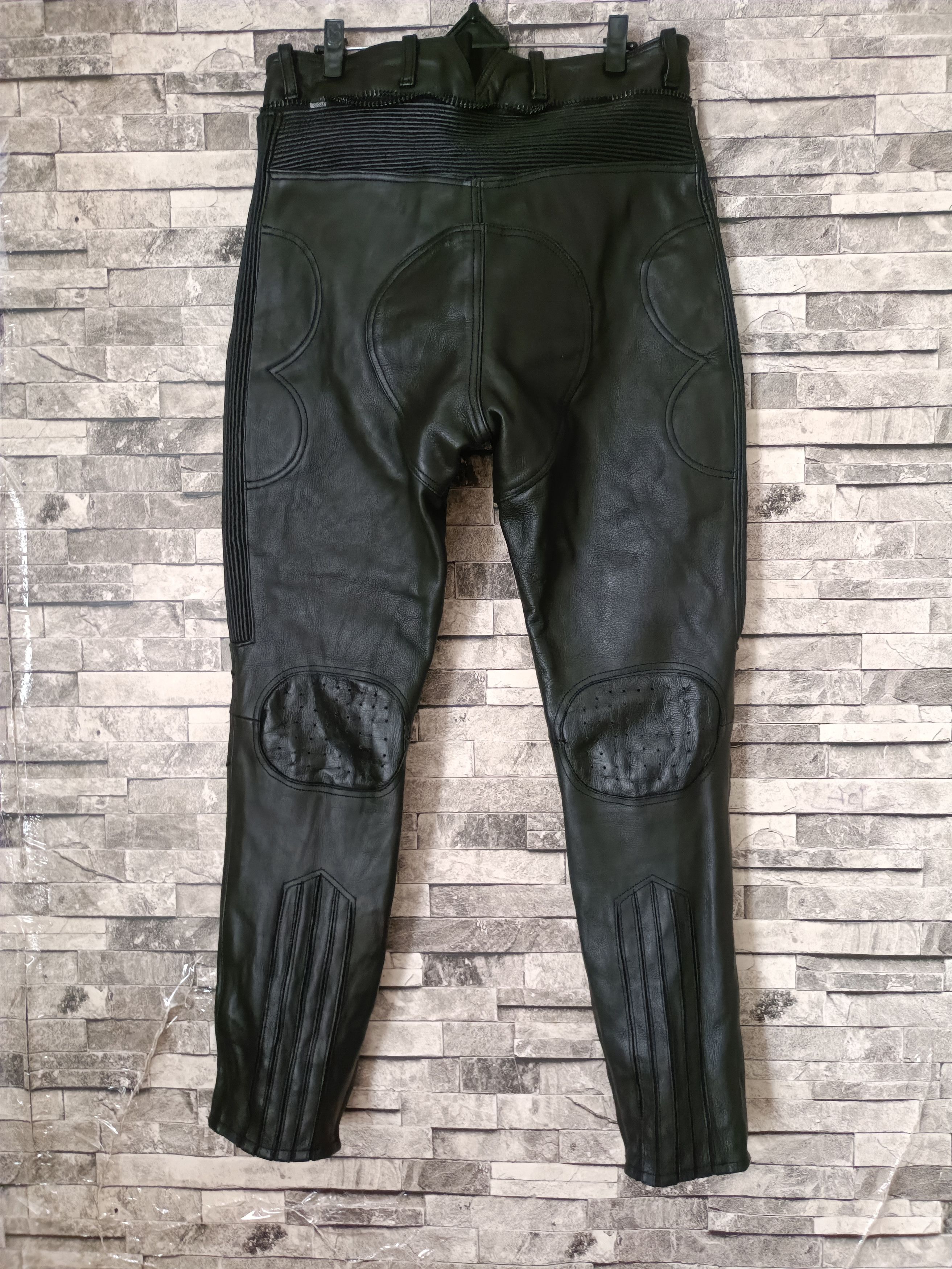 Leather Best of the road by Dieter Braun biker leather pants Size US 30 / EU 46 - 8 Thumbnail