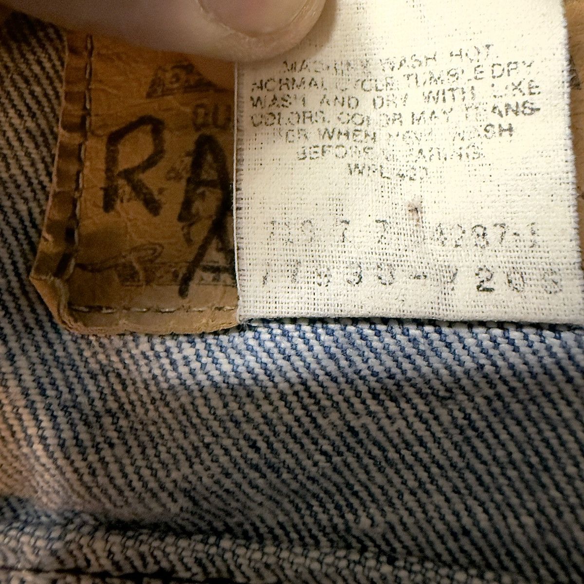 Levi's Vintage Clothing Vintage Levi's Trucker III, 70500-0206 S 1987, Made in USA Size S / US 4 / IT 40 - 5 Thumbnail