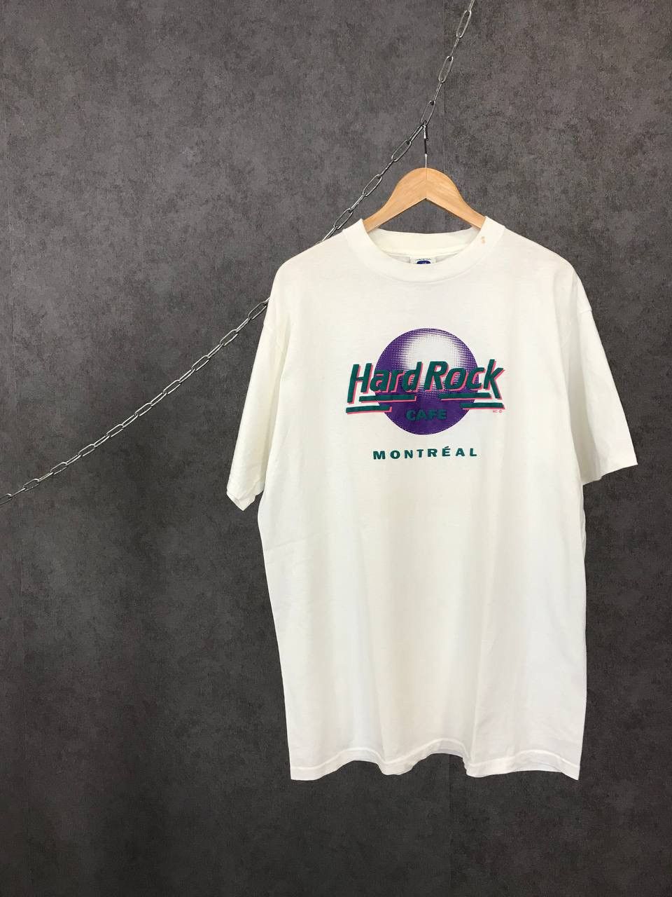 Hard Rock Cafe × Vintage Hard Rock Cafe Montreal Canada vintage big logo tee Size US XL / EU 56 / 4 - 1 Thumbnail
