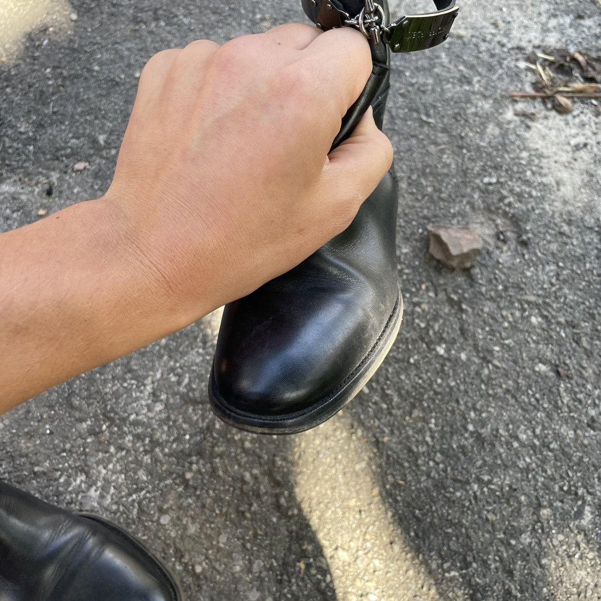 Philipp Plein Philipp Plein boots leather shoes Wellington bones scull mot Size US 5.5 / IT 35.5 - 8 Thumbnail