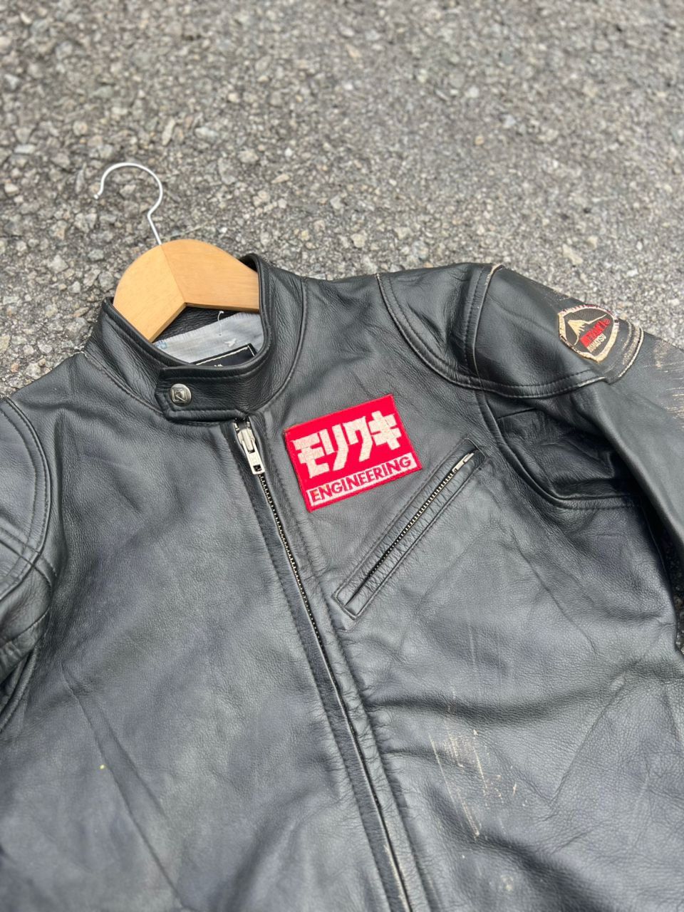 Indian Motorcycle Vintage Kushitani Hamamatsu Motorcycle Leather Jacket Size L / US 10 / IT 46 - 3 Thumbnail