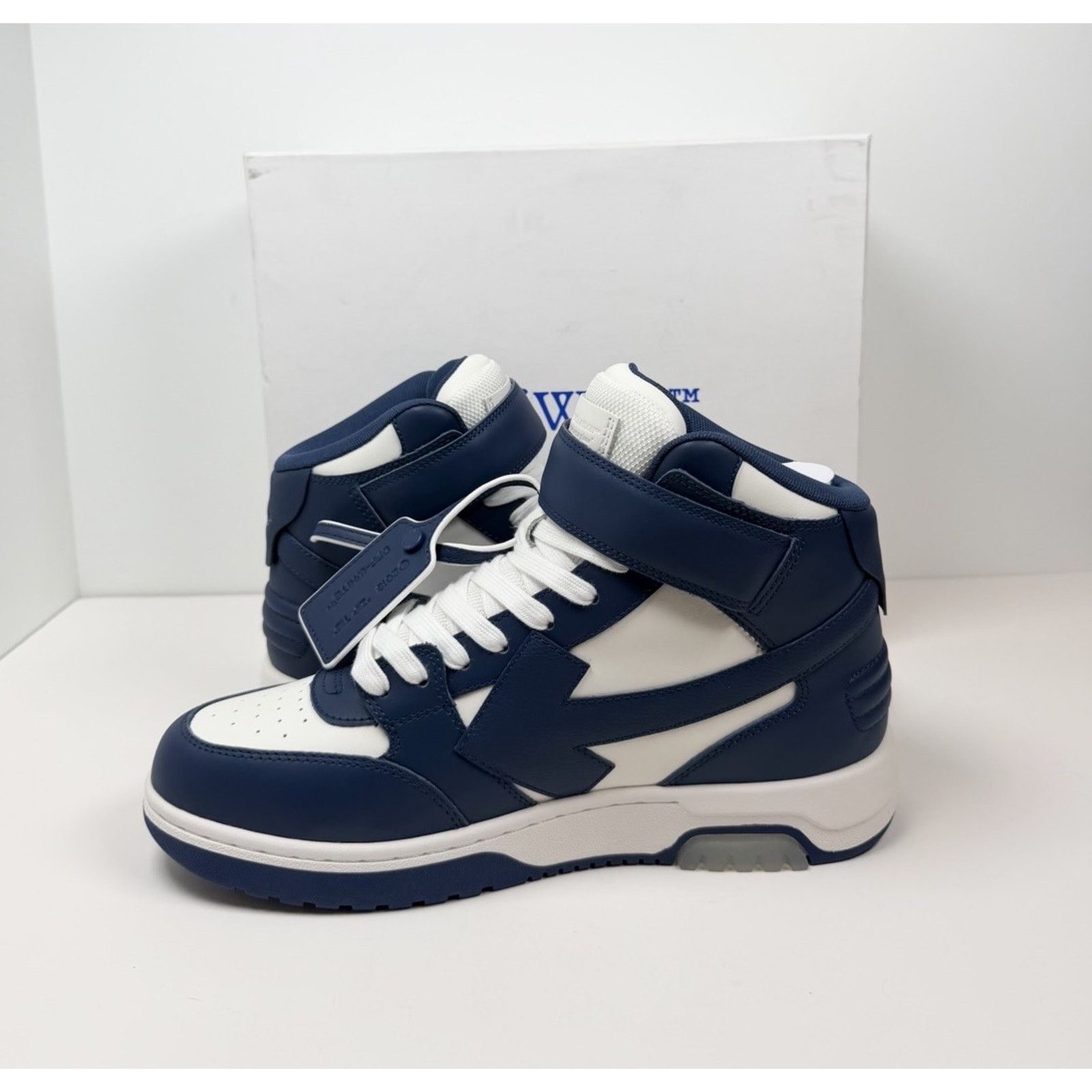 Off-White Size 41EU/8US- Off-White Out Of Office Mid Blue NEW Size US 8 / EU 41 - 6 Thumbnail