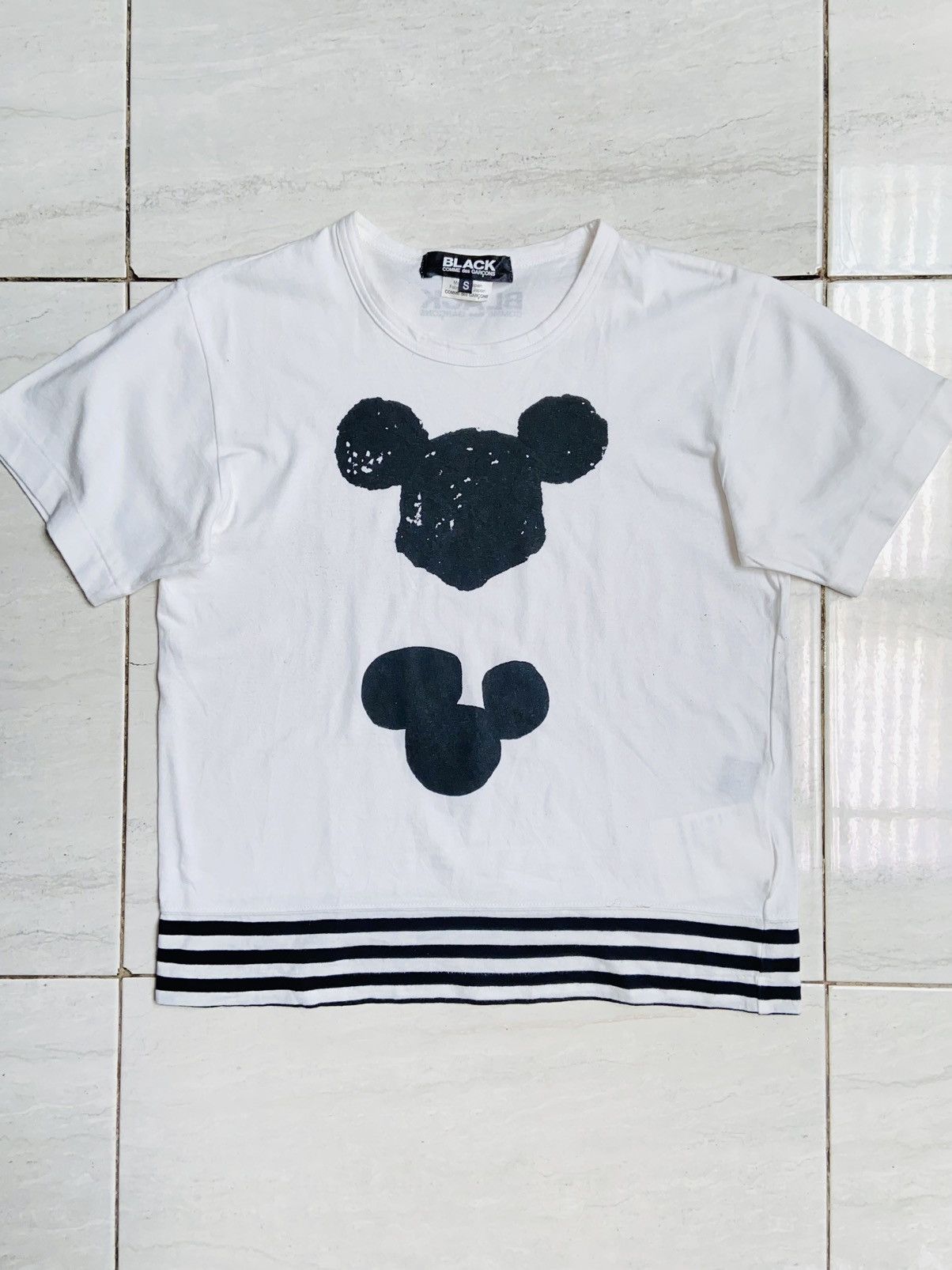 Comme des Garcons Black COMME DES GARCONS BLACK ( white t-shirt ) Size US M / EU 48-50 / 2 - 2 Thumbnail