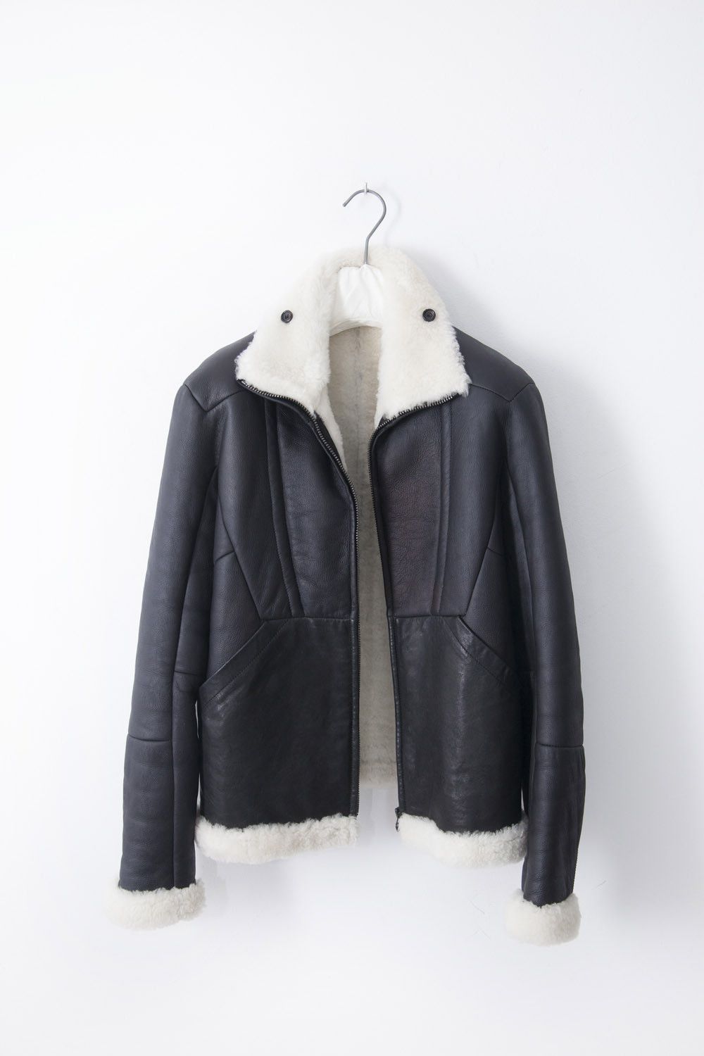 Giuliano Fujiwara AW10 Geo shearling leather jacket Size US S / EU 44-46 / 1 - 6 Thumbnail