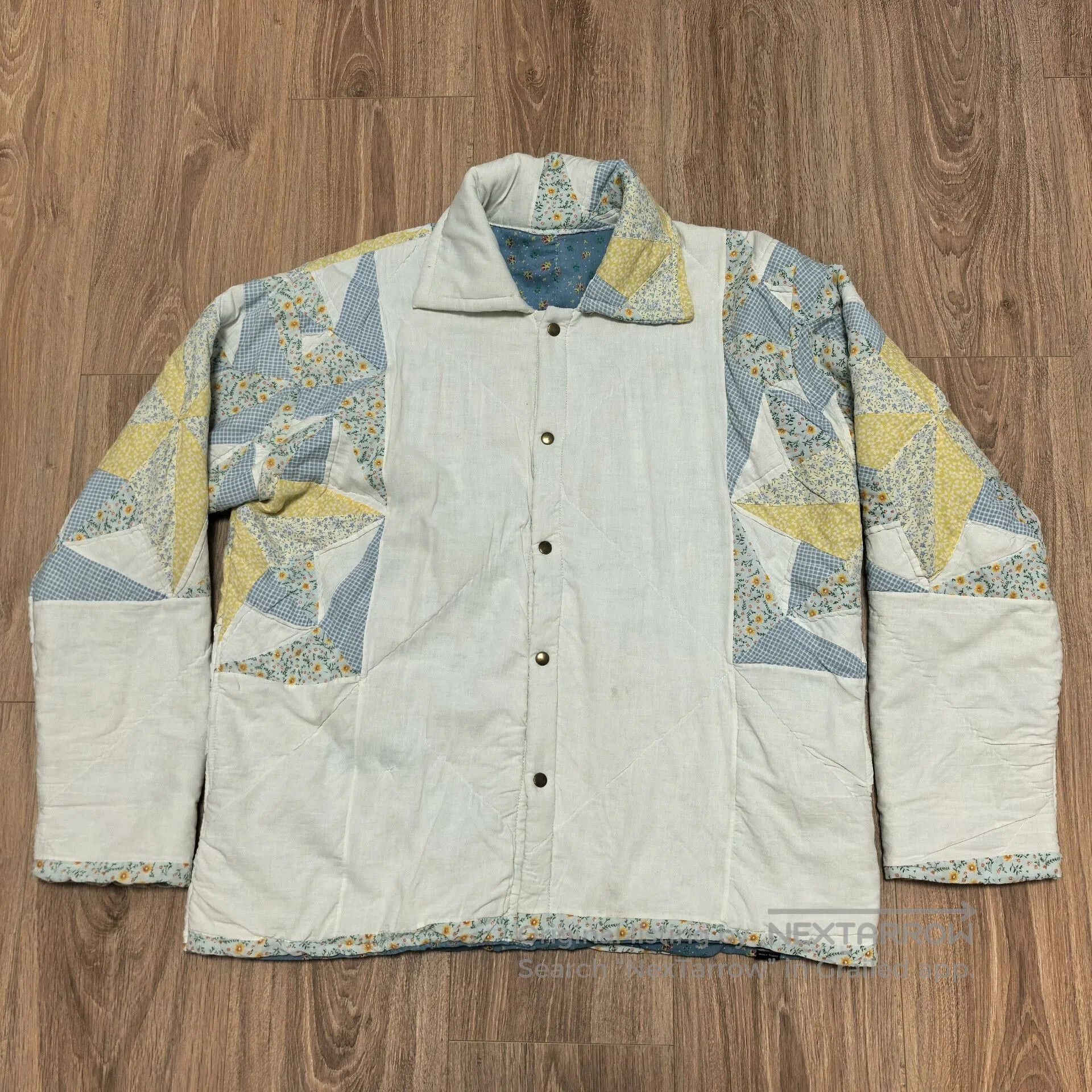 Vintage Mahatama Vintage Handmade Patchwork Coat. Size US M / EU 48-50 / 2 - 1 Thumbnail