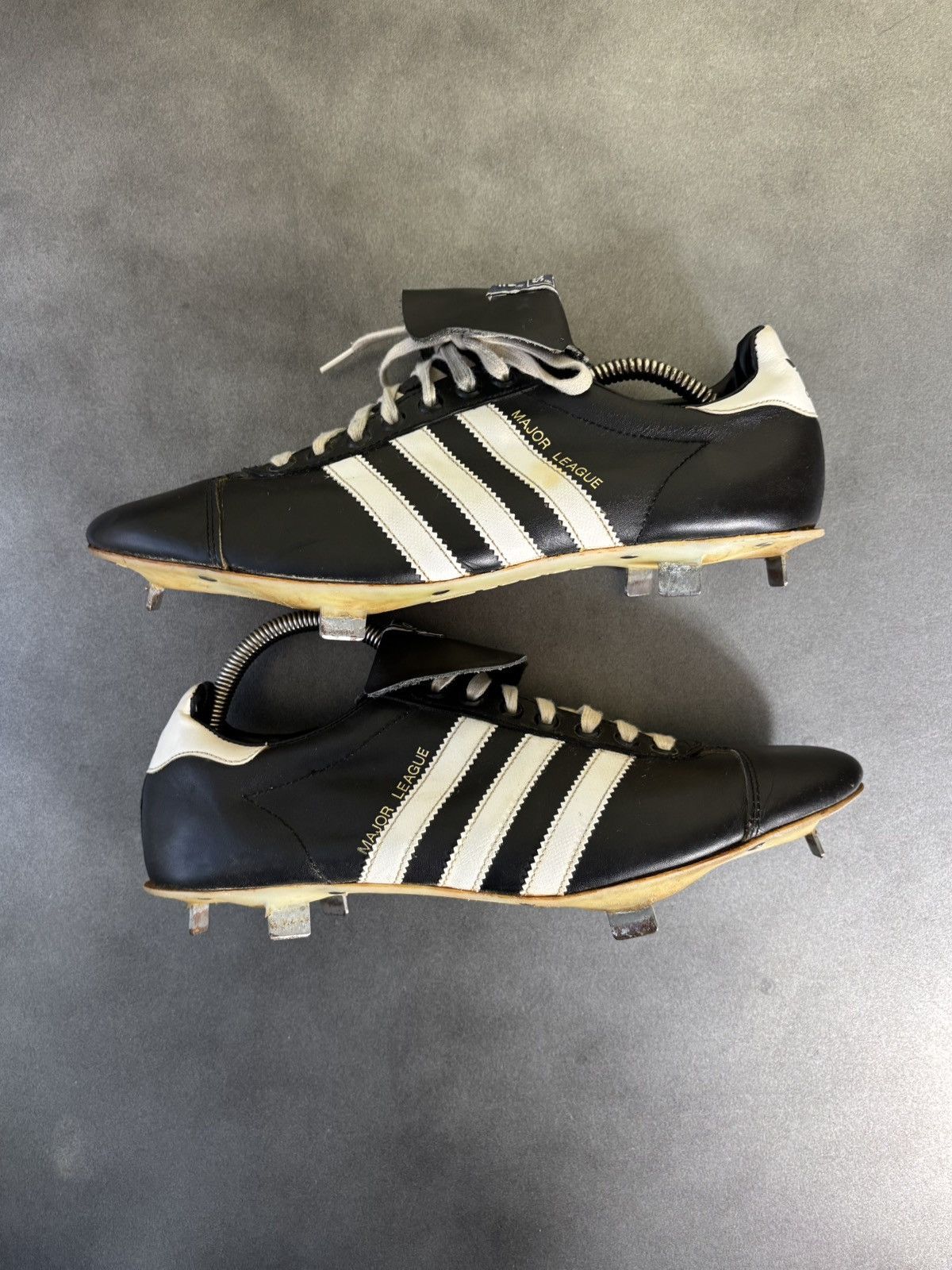 Adidas × Vintage 1970s Adidas Major League Cleats 80s Vintage Adidas Sport 9 Size US 9 / EU 42 - 25 Thumbnail