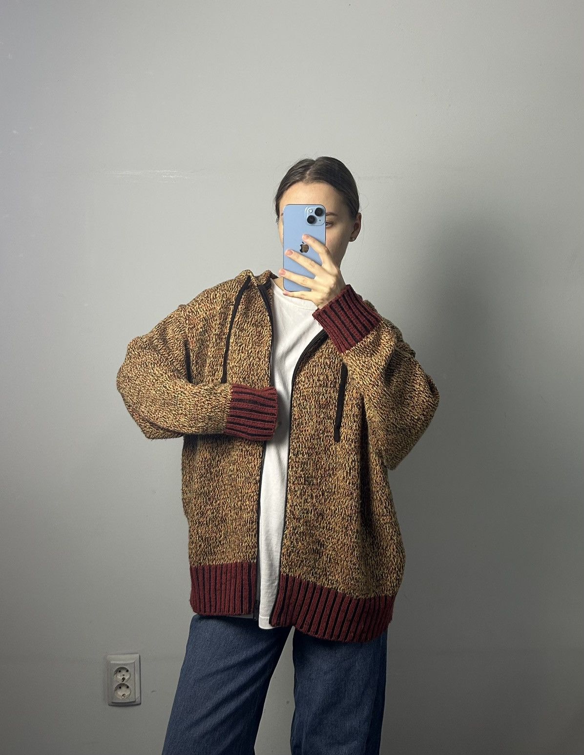 Marni × Uniqlo Knit hoodie Marni Uniqlo brown vintage zip small Size US S / EU 44-46 / 1 - 7 Thumbnail