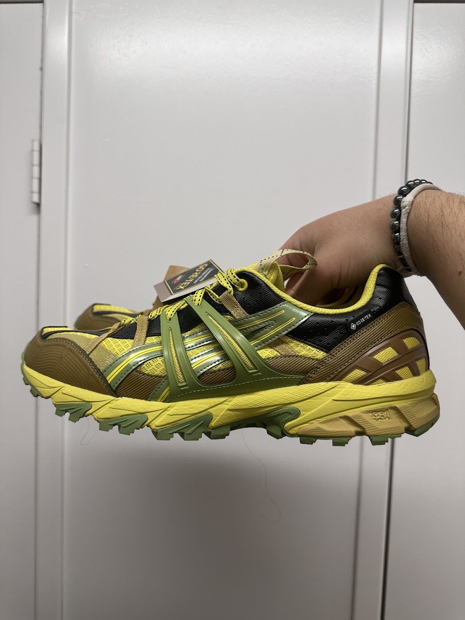 kiko asics yellow