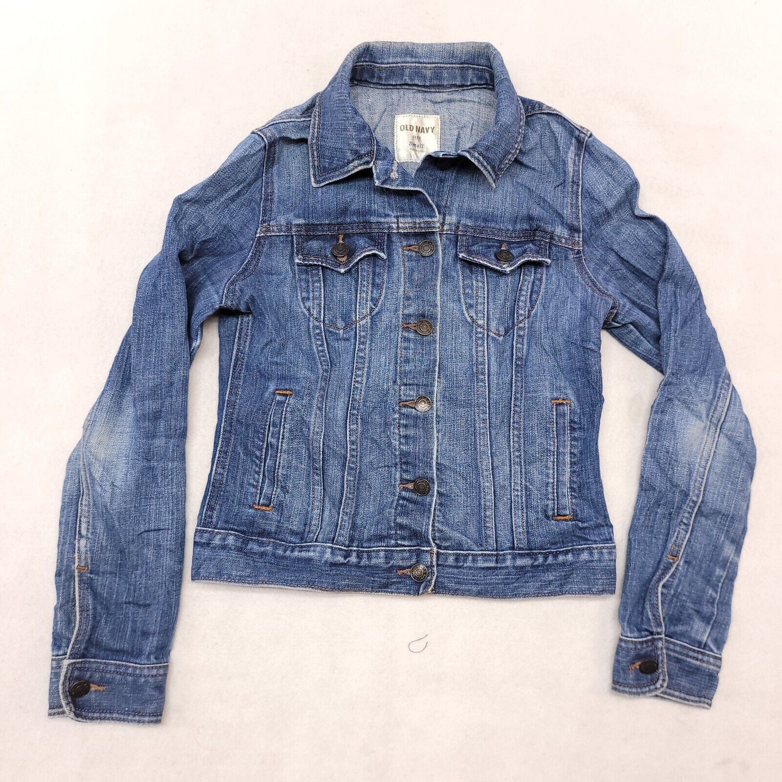 Old Navy Old Navy Casual Button Up Denim Jacket Womens Size S Blue Size S / US 4 / IT 40 - 2 Thumbnail