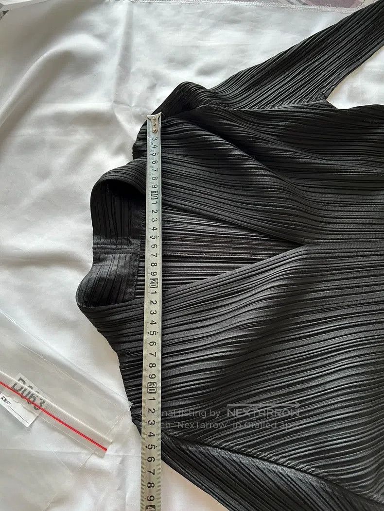Issey Miyake Issey Miyake Black Dress Size L / US 10 / IT 46 - 4 Thumbnail