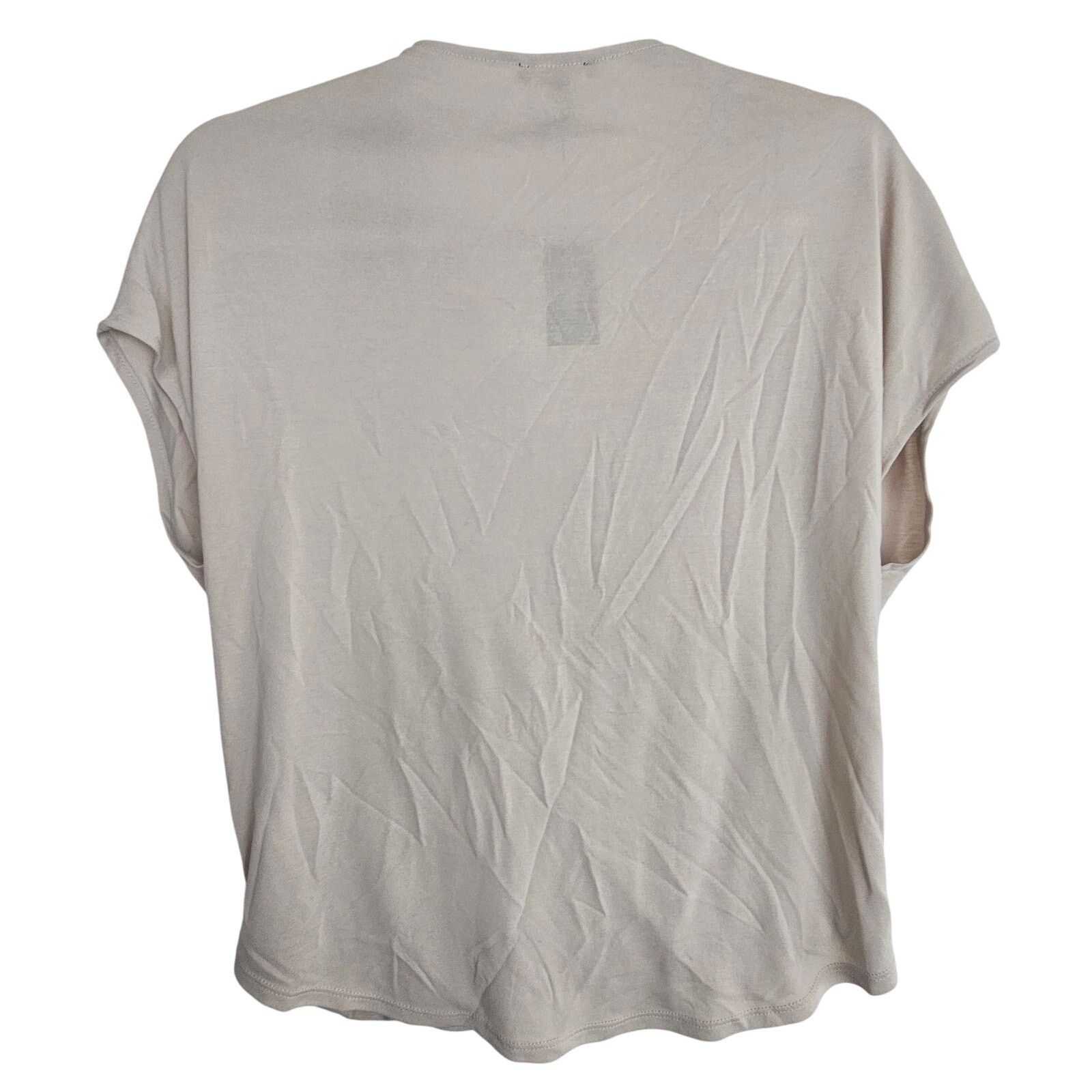 Express Express Womens Surplice Drapey Top Size XS Minimalist Career Size XS / US 0-2 / IT 36-38 - 8 Thumbnail