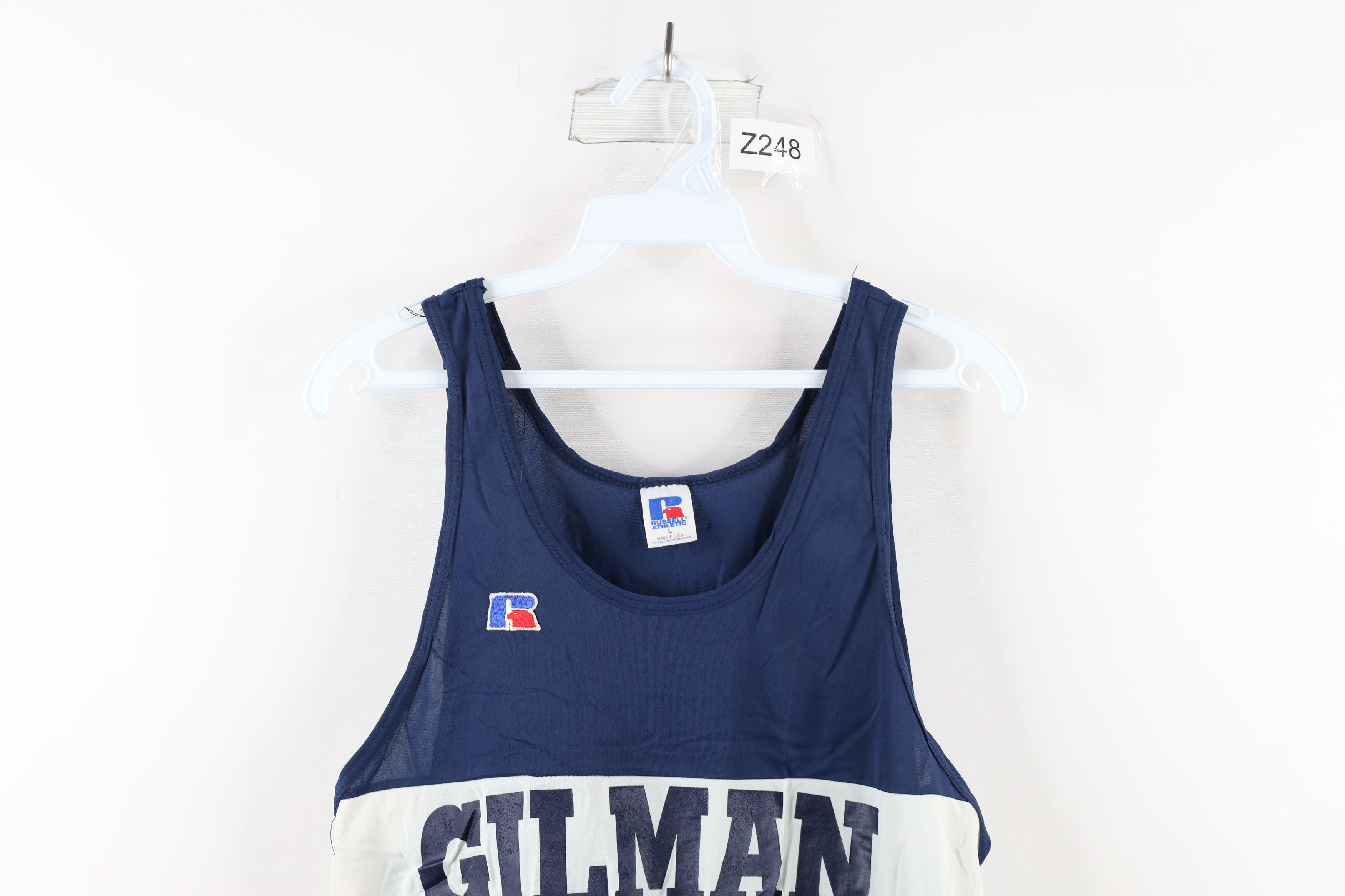 Russell Athletic Vintage 90s Russell Athletic Running Singlet Jersey USA Size US L / EU 52-54 / 3 - 2 Thumbnail