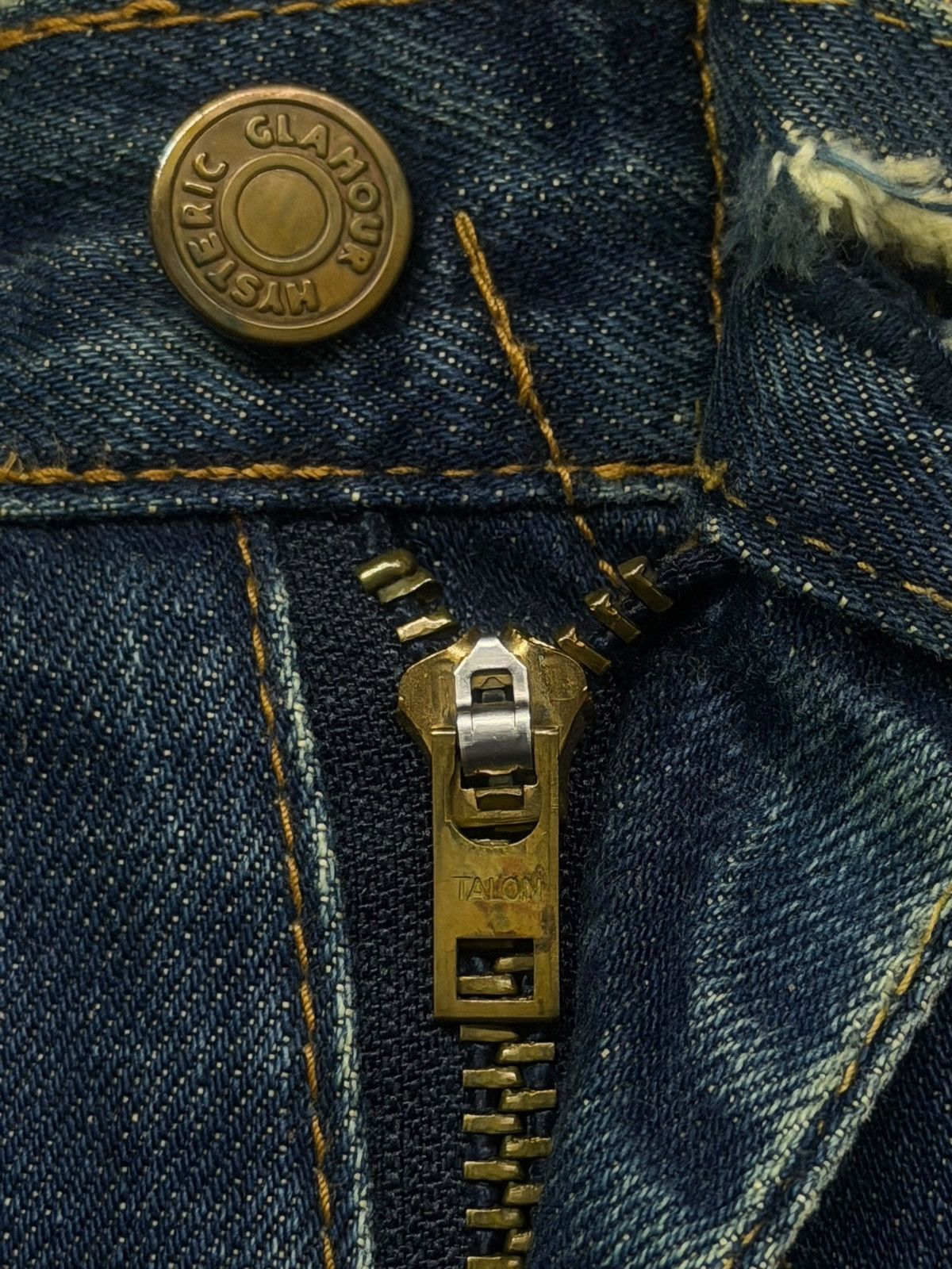 Hysteric Glamour Vintage 00s HYSTERIC GLAMOUR Kinky Jeans | Selvedge Denim Size US 30 / EU 46 - 13 Thumbnail