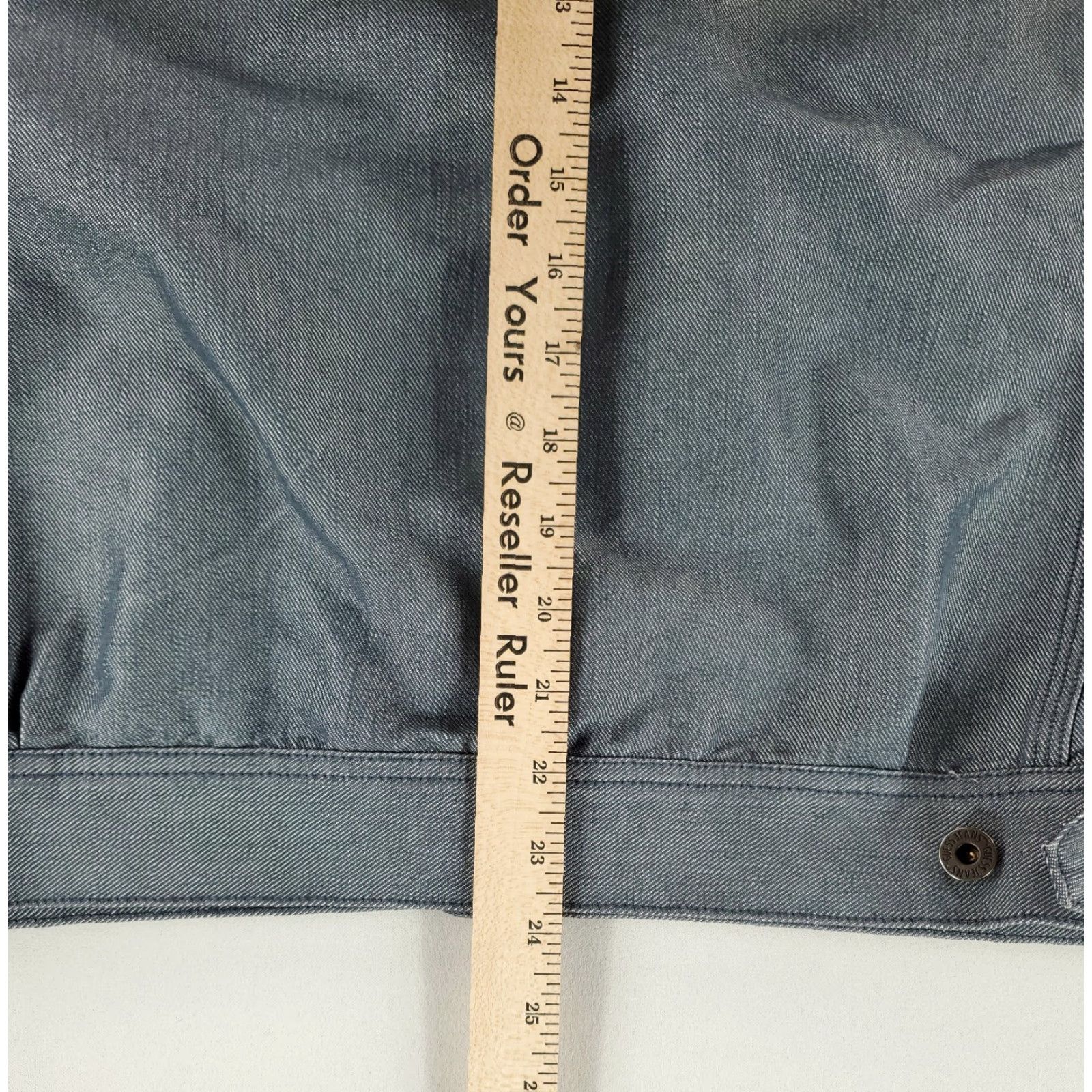 Guess VINTAGE Guess Denim Jean Jacket 90s Blue Gray Mens M Trucker Jacket Size US M / EU 48-50 / 2 - 6 Thumbnail